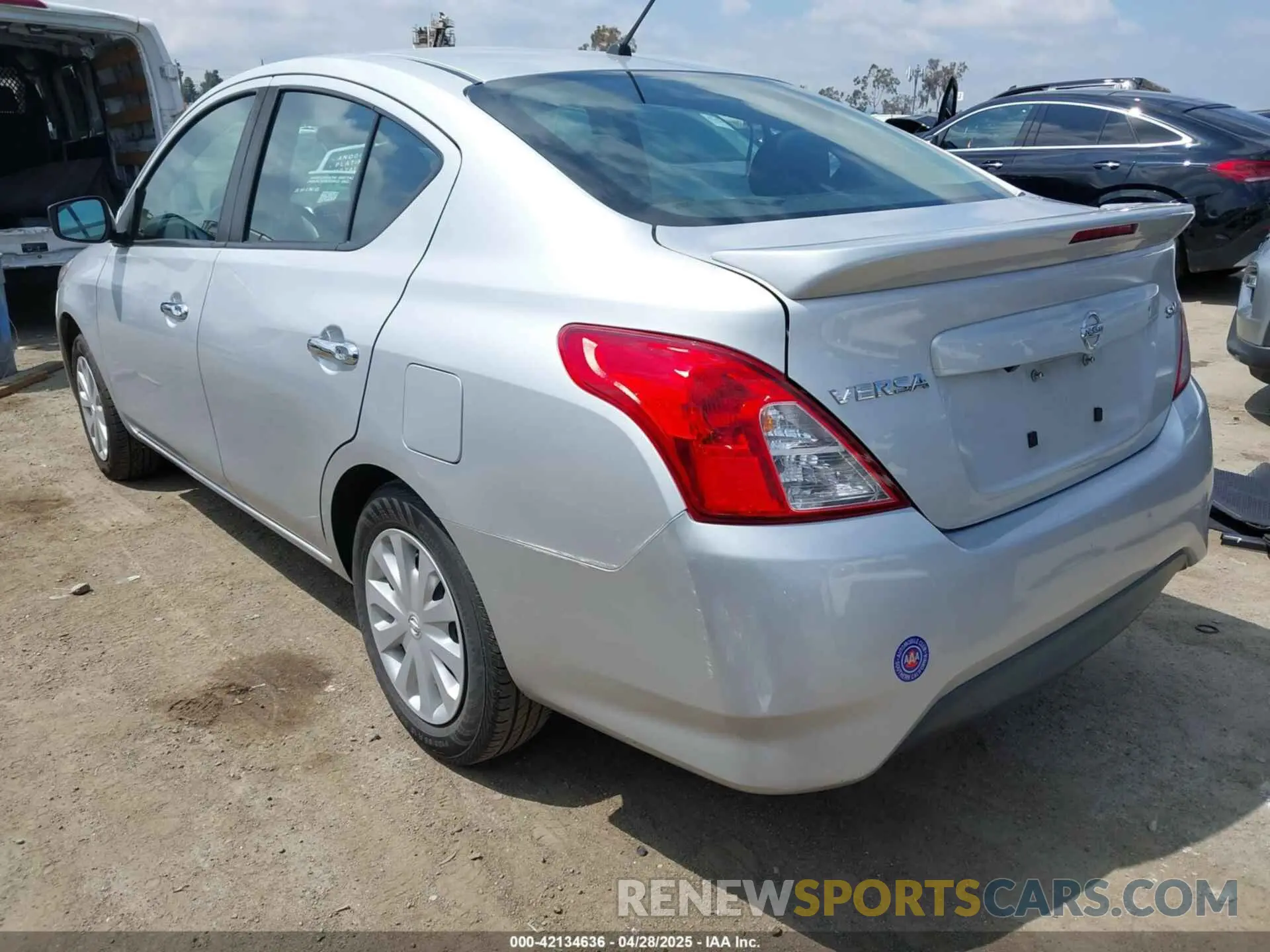 3 Photograph of a damaged car 3N1CN7AP7KL804002 NISSAN VERSA 2019
