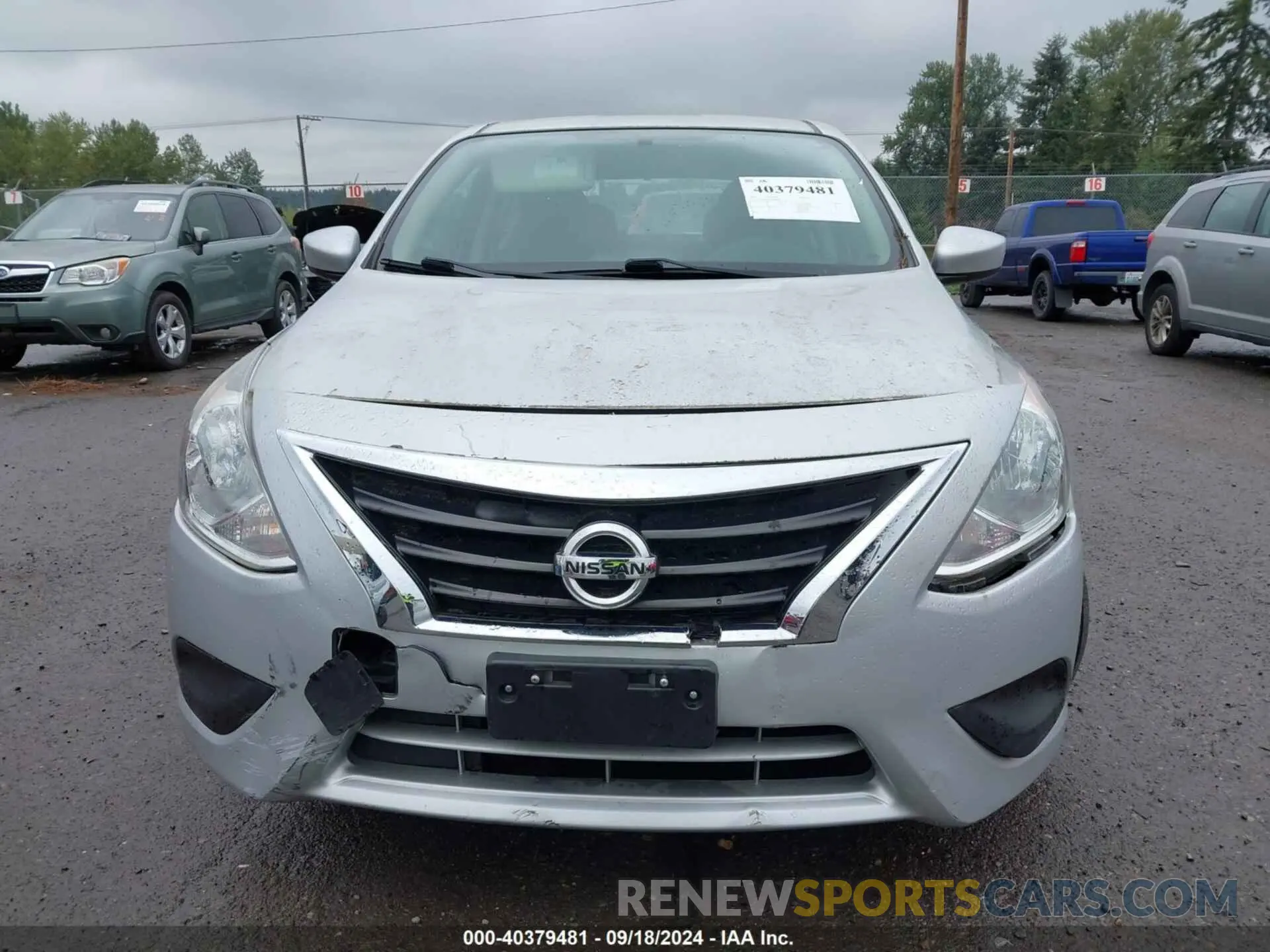 12 Photograph of a damaged car 3N1CN7AP7KL808096 NISSAN VERSA 2019
