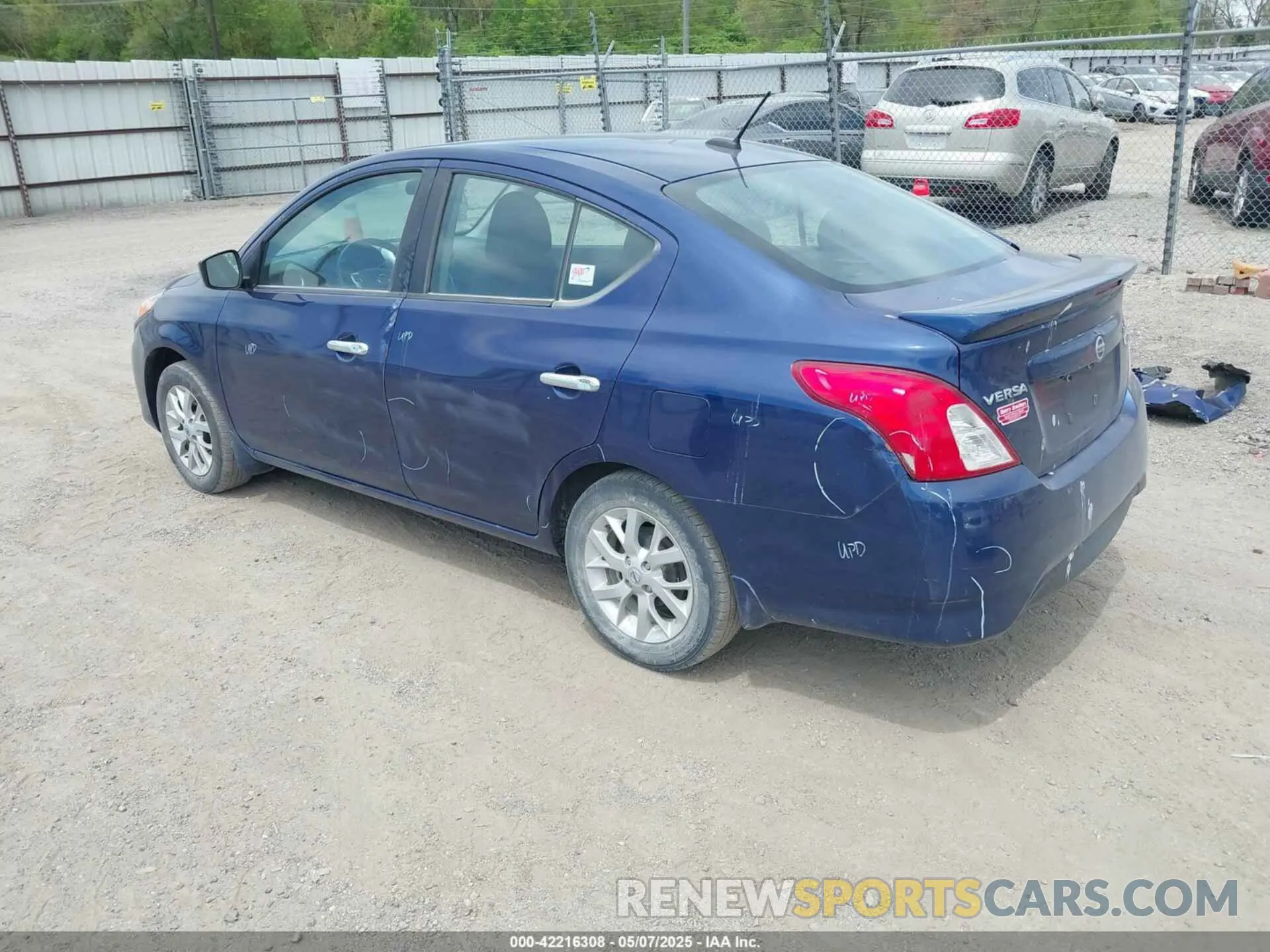 3 Photograph of a damaged car 3N1CN7AP7KL809443 NISSAN VERSA 2019