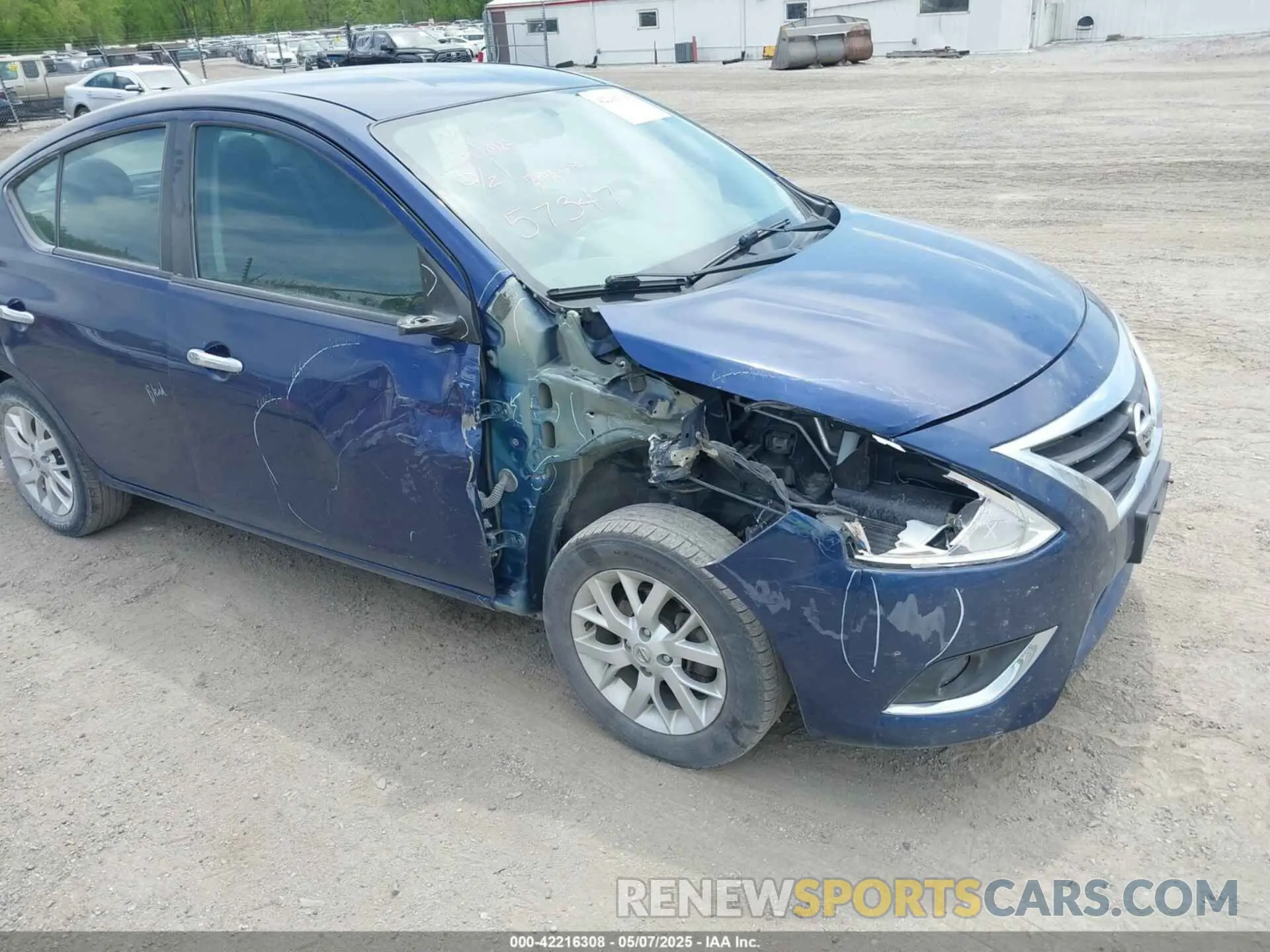 6 Photograph of a damaged car 3N1CN7AP7KL809443 NISSAN VERSA 2019