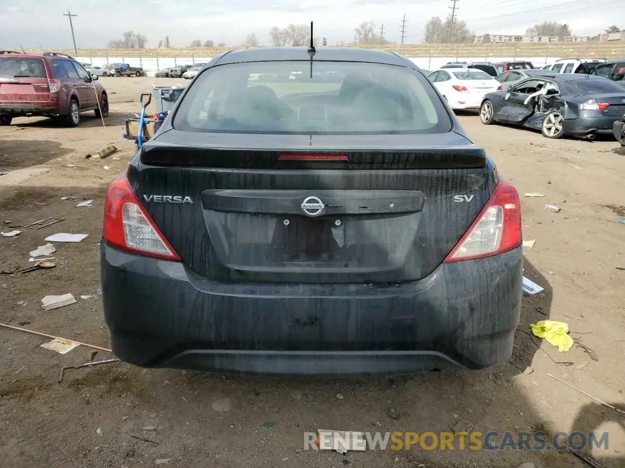 6 Photograph of a damaged car 3N1CN7AP7KL811516 NISSAN VERSA 2019
