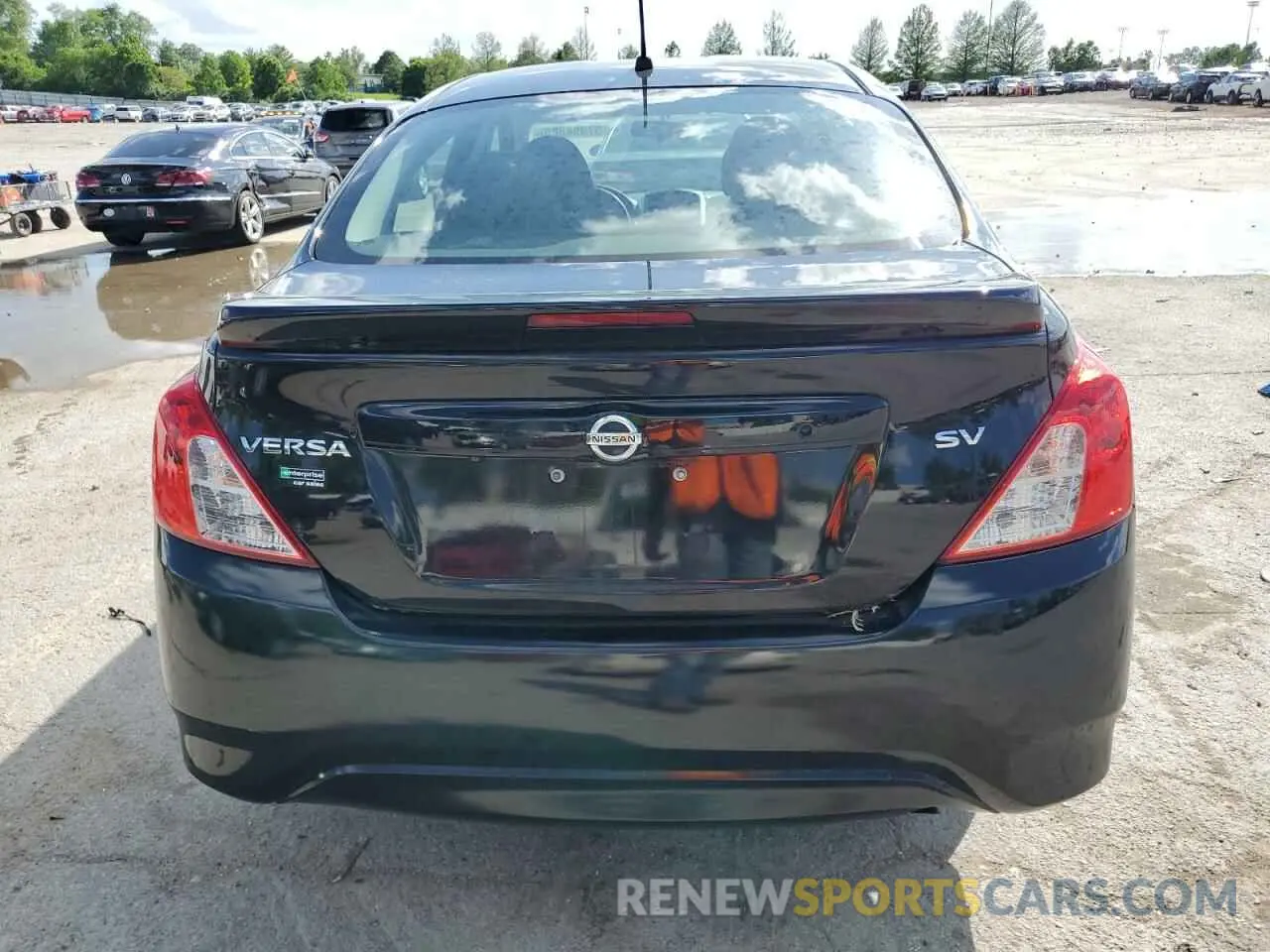 6 Photograph of a damaged car 3N1CN7AP7KL814853 NISSAN VERSA 2019
