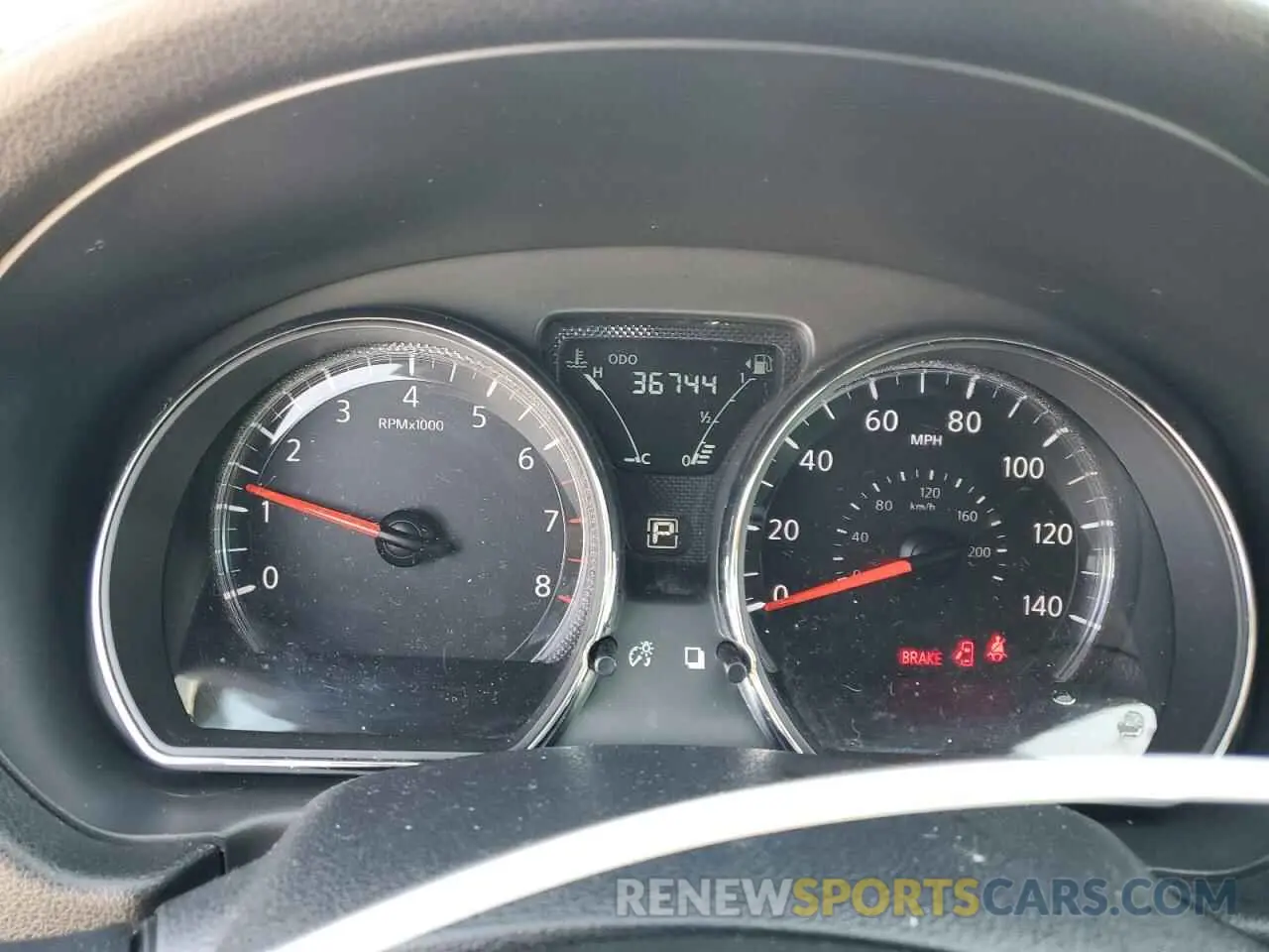 9 Photograph of a damaged car 3N1CN7AP7KL816795 NISSAN VERSA 2019