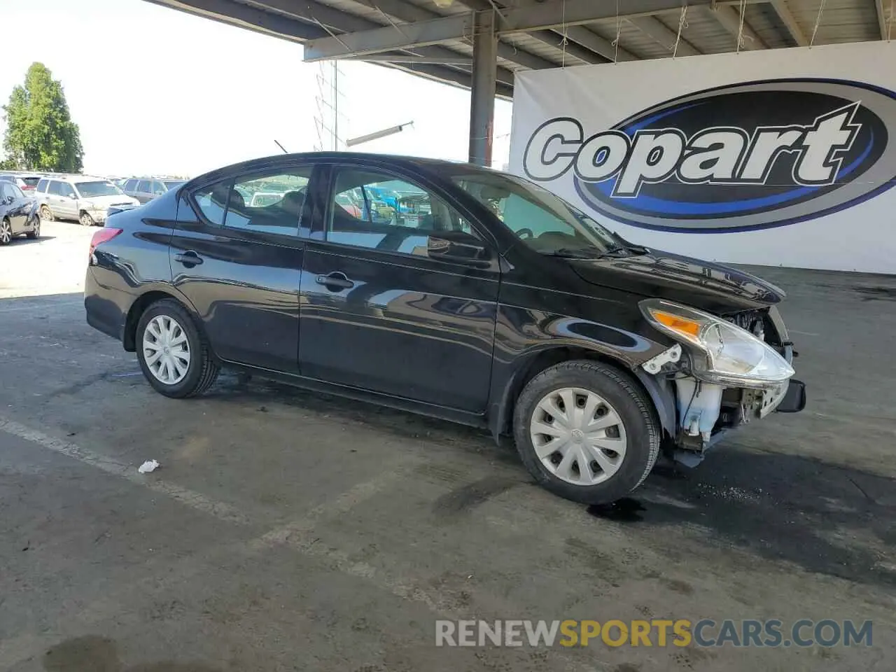4 Photograph of a damaged car 3N1CN7AP7KL819468 NISSAN VERSA 2019