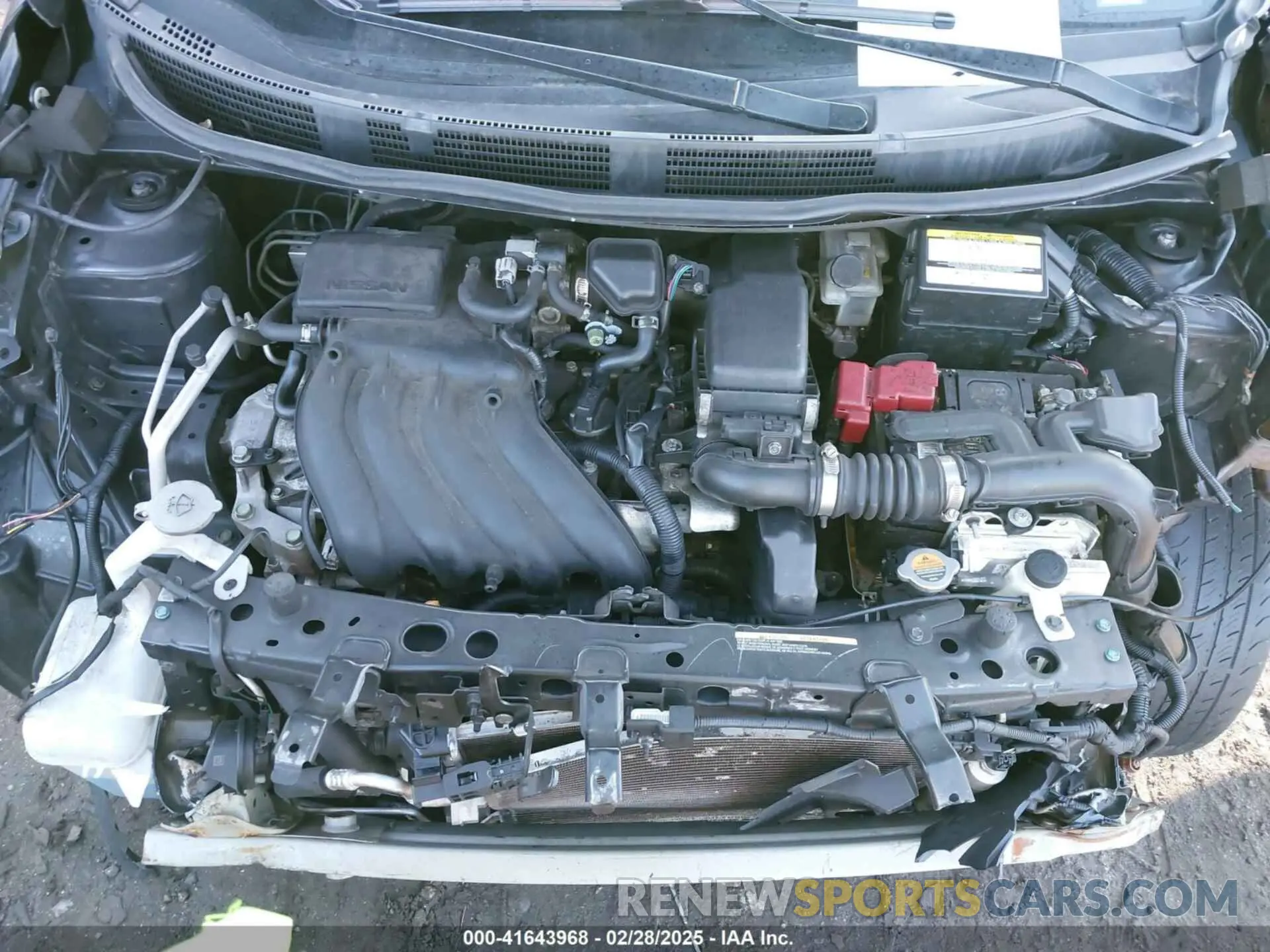 10 Photograph of a damaged car 3N1CN7AP7KL820572 NISSAN VERSA 2019