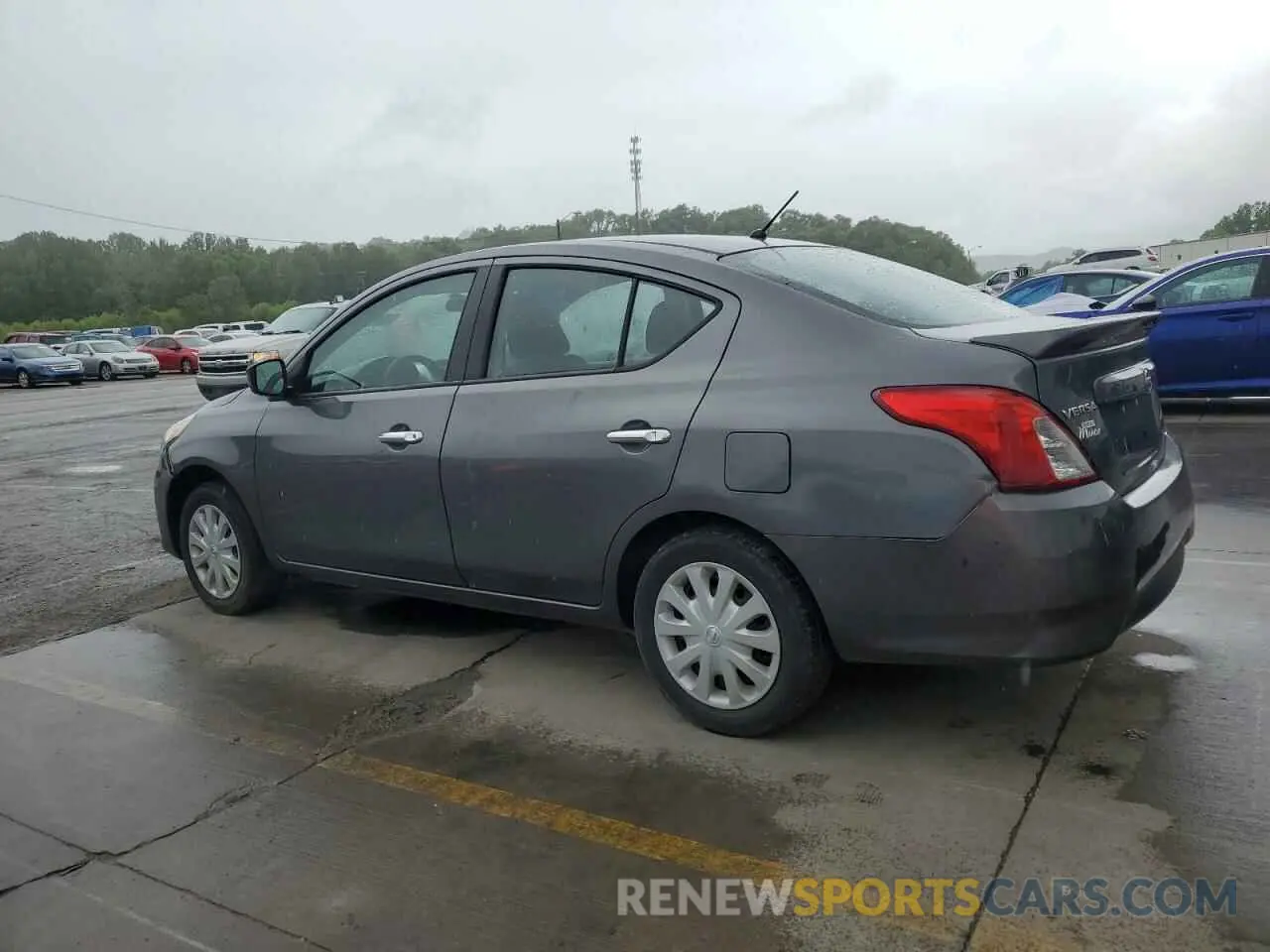 2 Photograph of a damaged car 3N1CN7AP7KL824914 NISSAN VERSA 2019
