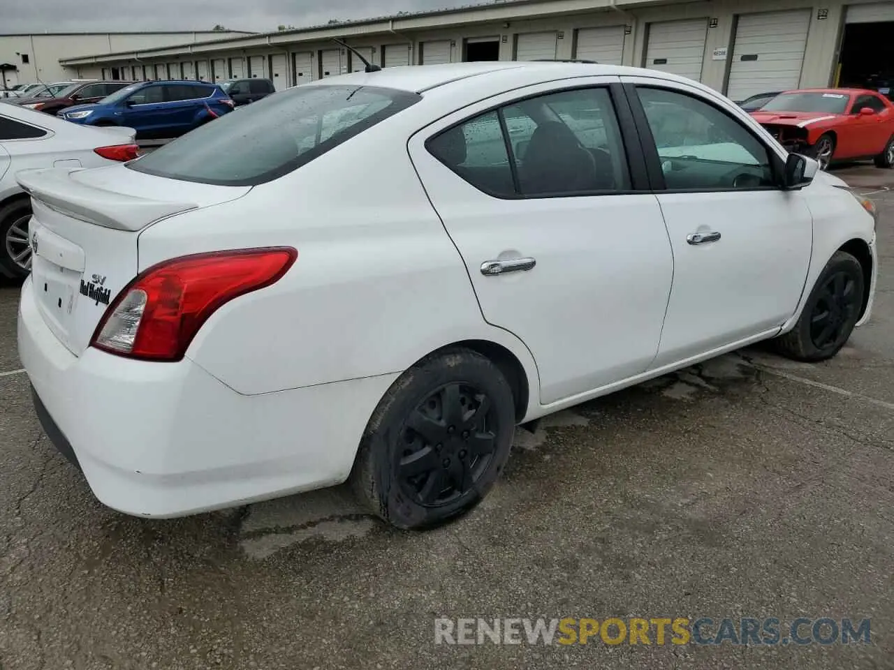 3 Photograph of a damaged car 3N1CN7AP7KL826291 NISSAN VERSA 2019