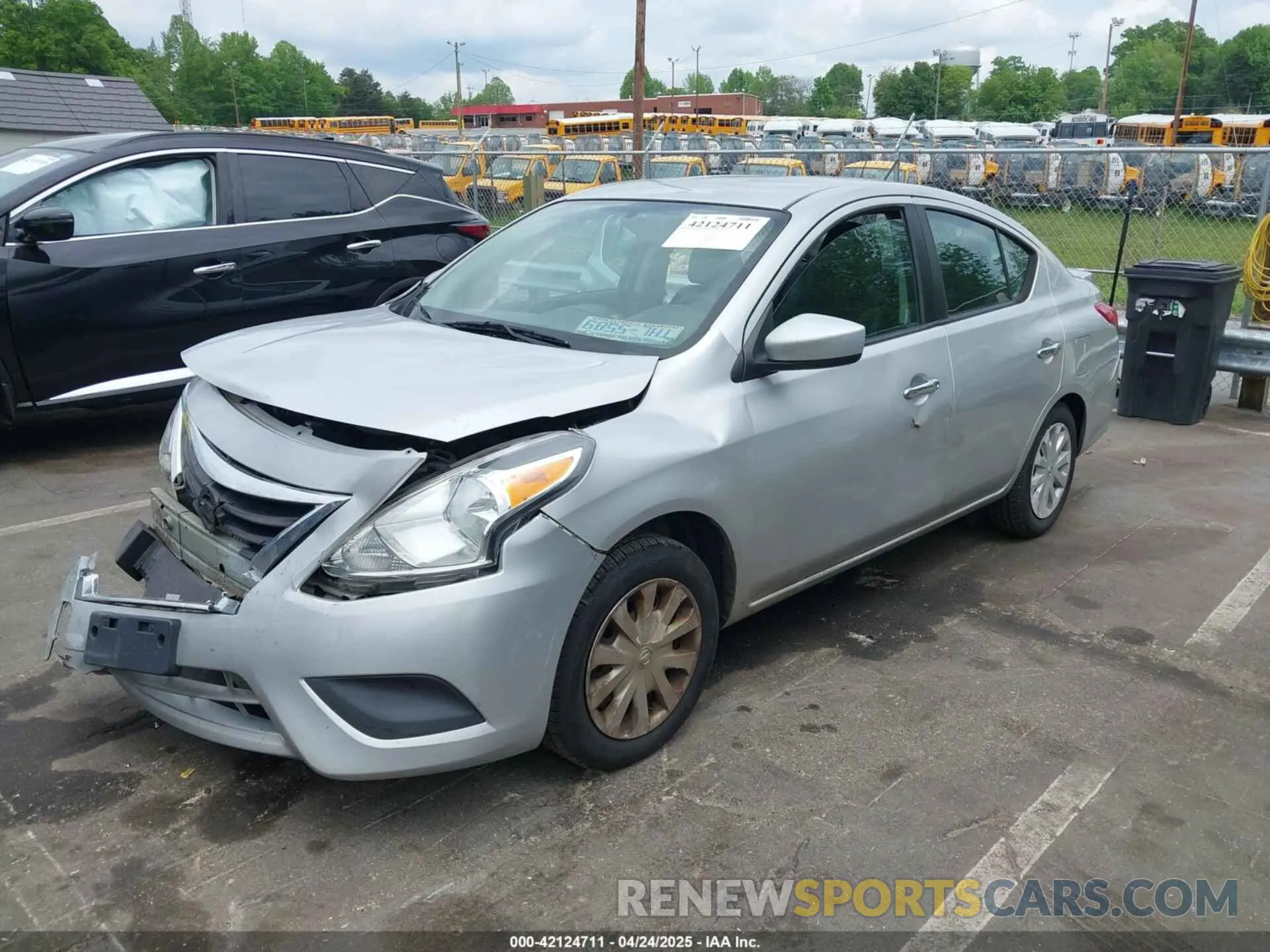 2 Photograph of a damaged car 3N1CN7AP7KL832771 NISSAN VERSA 2019