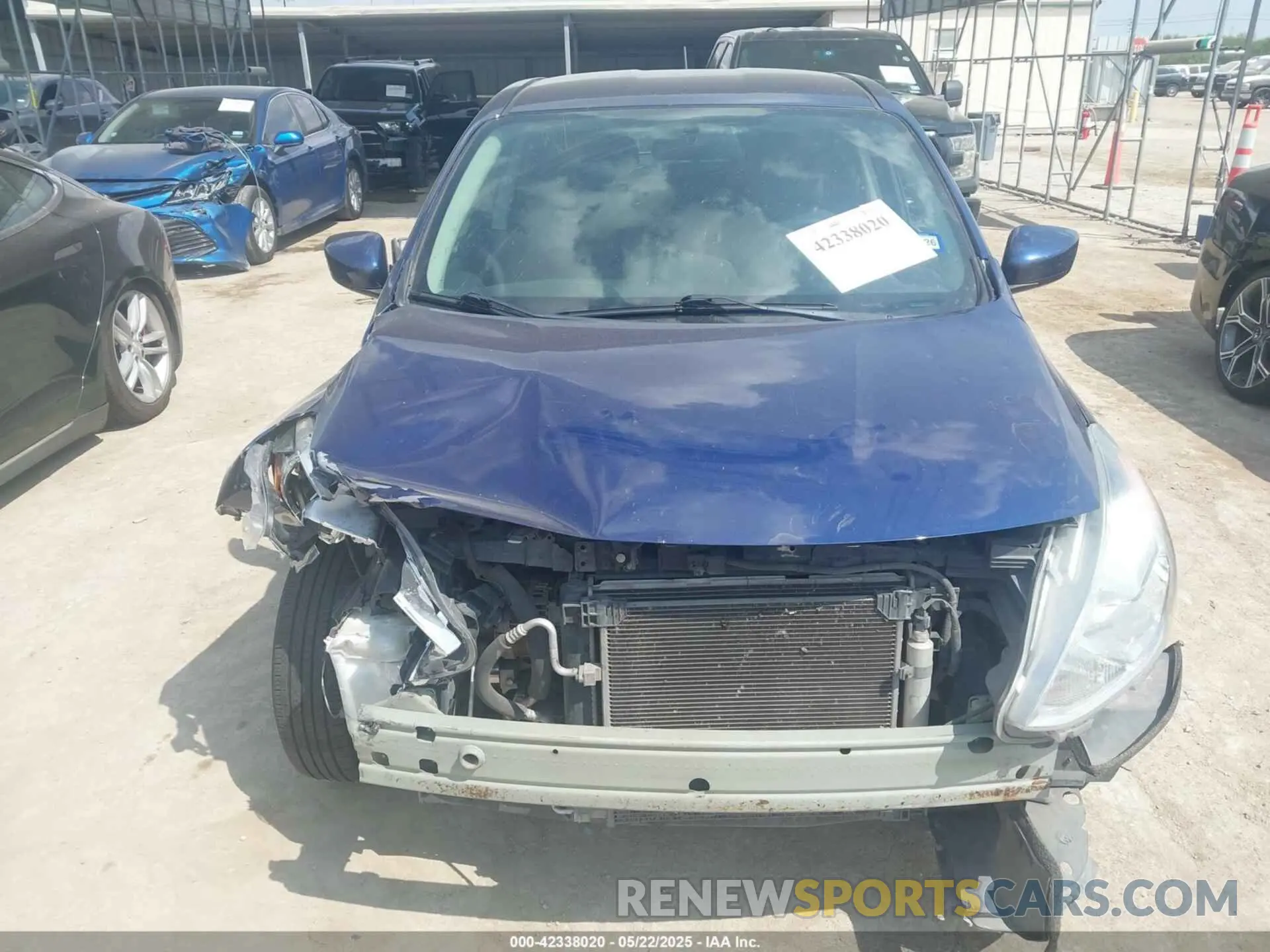 12 Photograph of a damaged car 3N1CN7AP7KL834794 NISSAN VERSA 2019