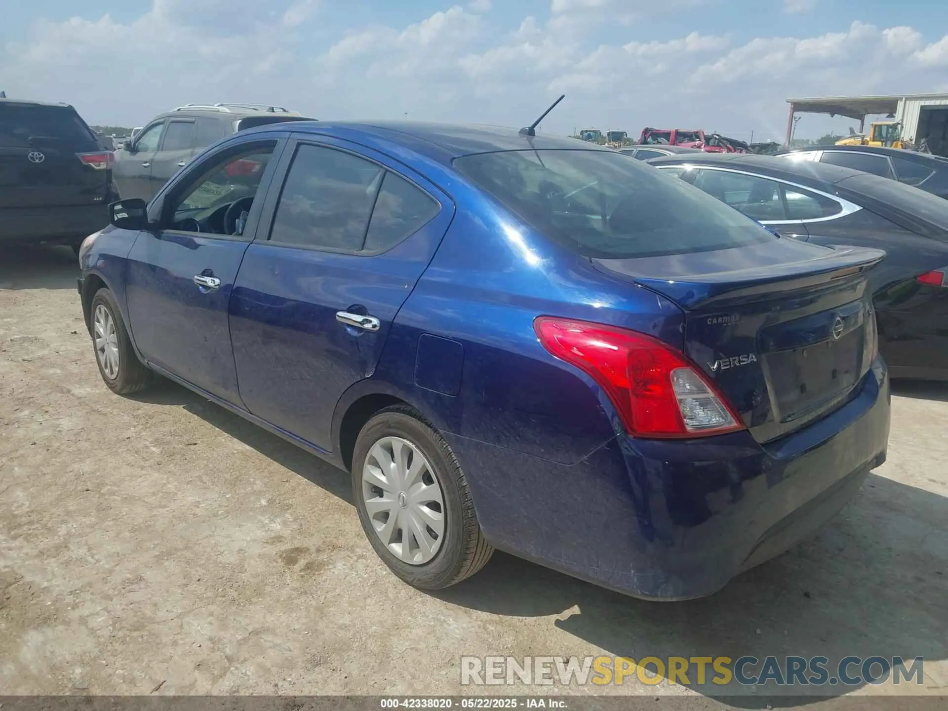 3 Photograph of a damaged car 3N1CN7AP7KL834794 NISSAN VERSA 2019