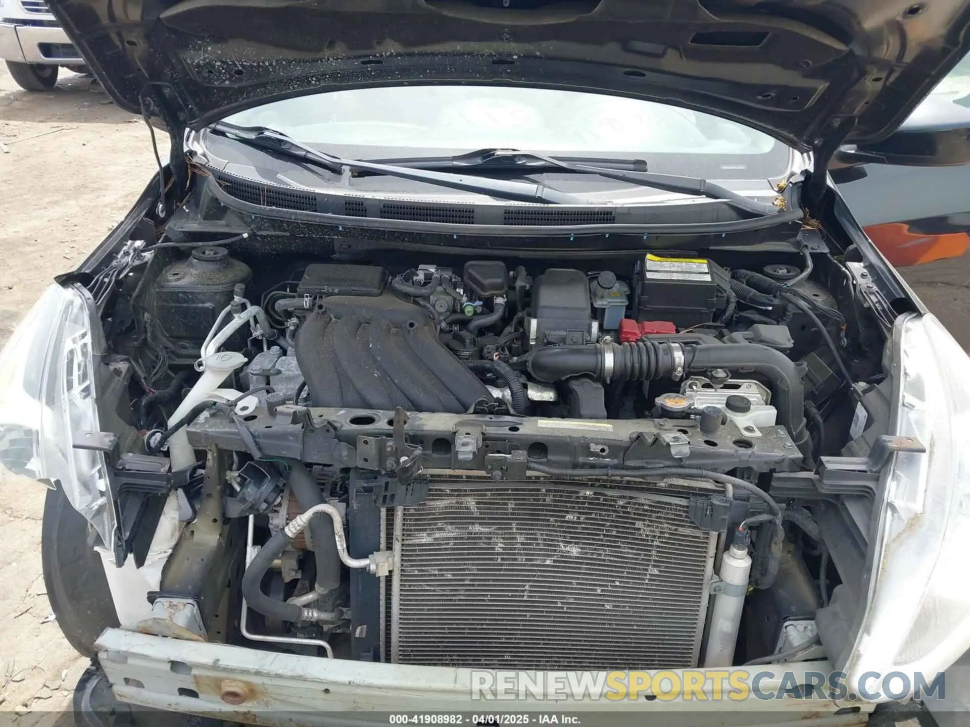 10 Photograph of a damaged car 3N1CN7AP7KL843429 NISSAN VERSA 2019