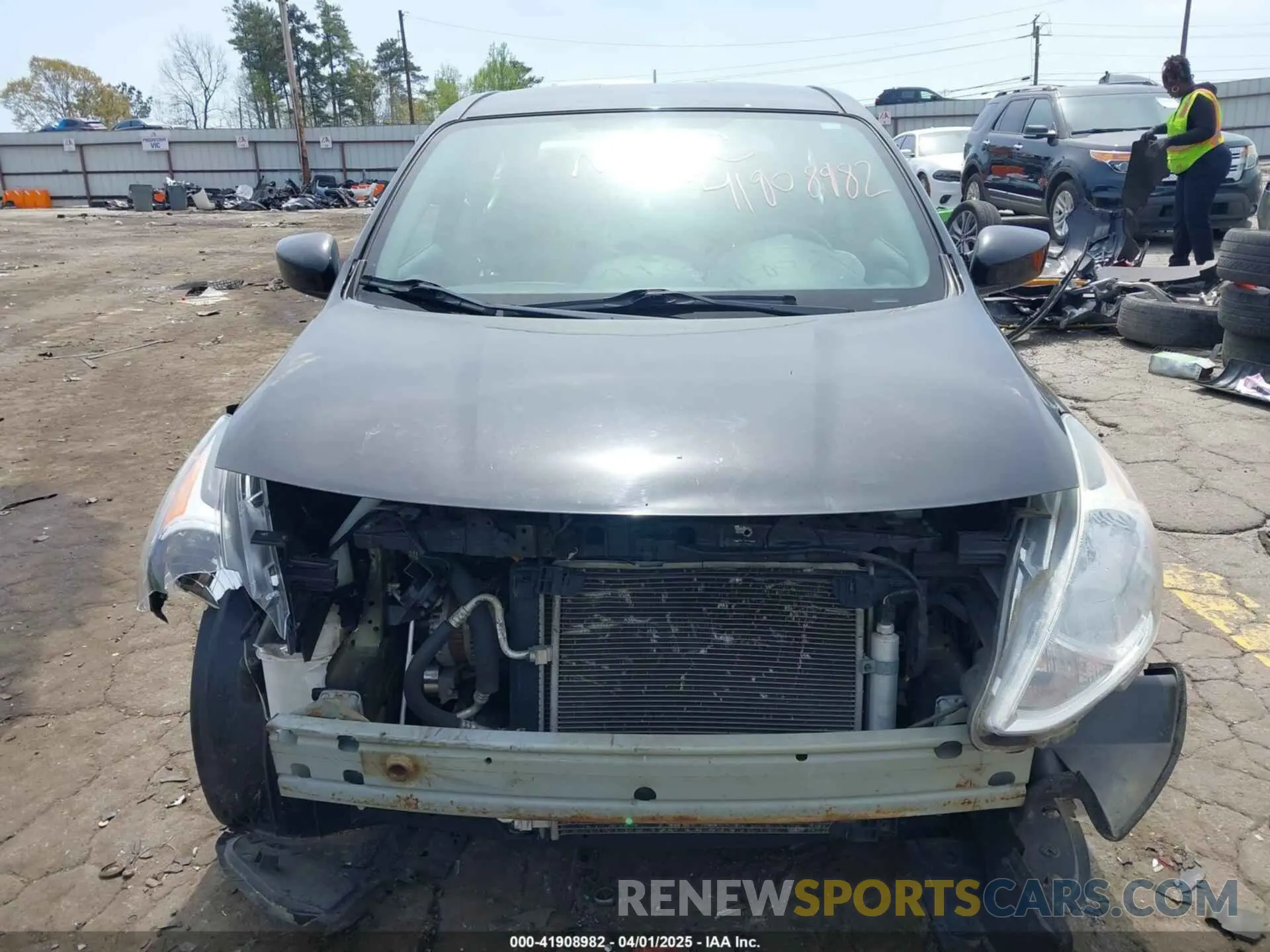 12 Photograph of a damaged car 3N1CN7AP7KL843429 NISSAN VERSA 2019