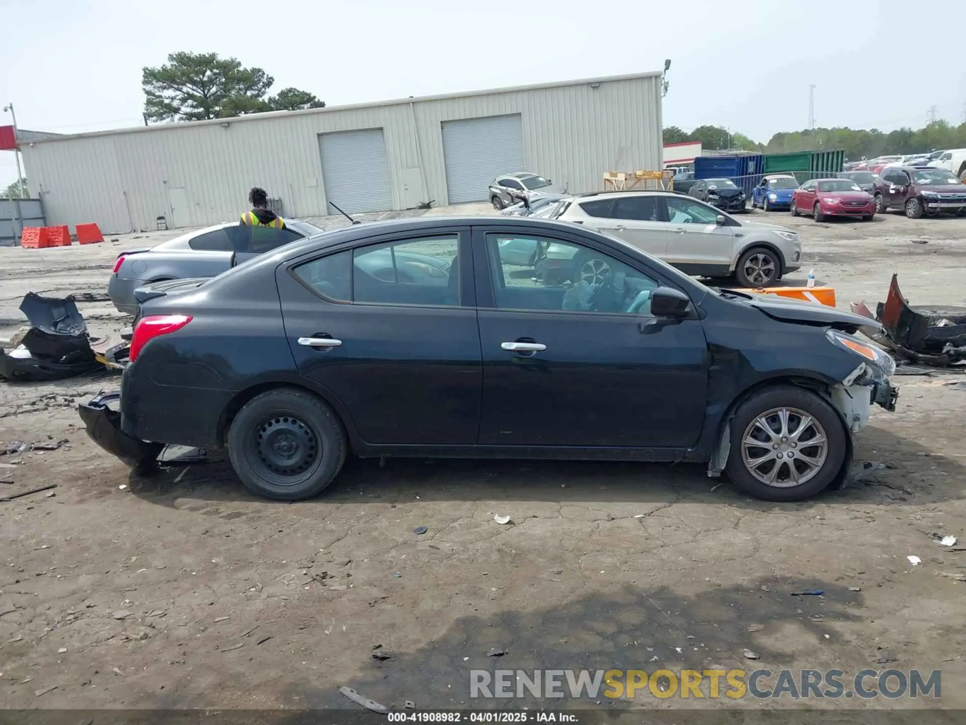 13 Photograph of a damaged car 3N1CN7AP7KL843429 NISSAN VERSA 2019