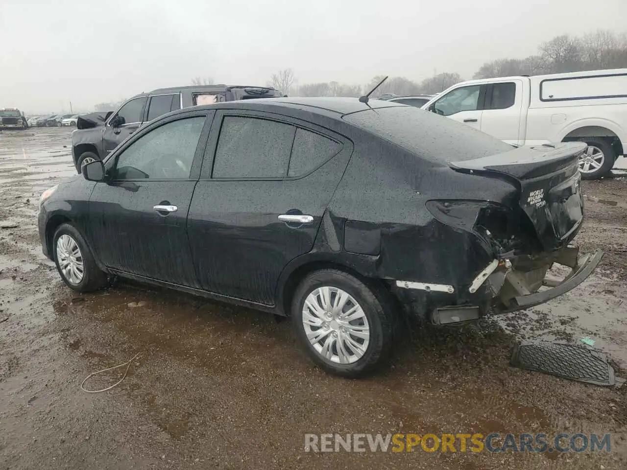 2 Photograph of a damaged car 3N1CN7AP7KL850882 NISSAN VERSA 2019