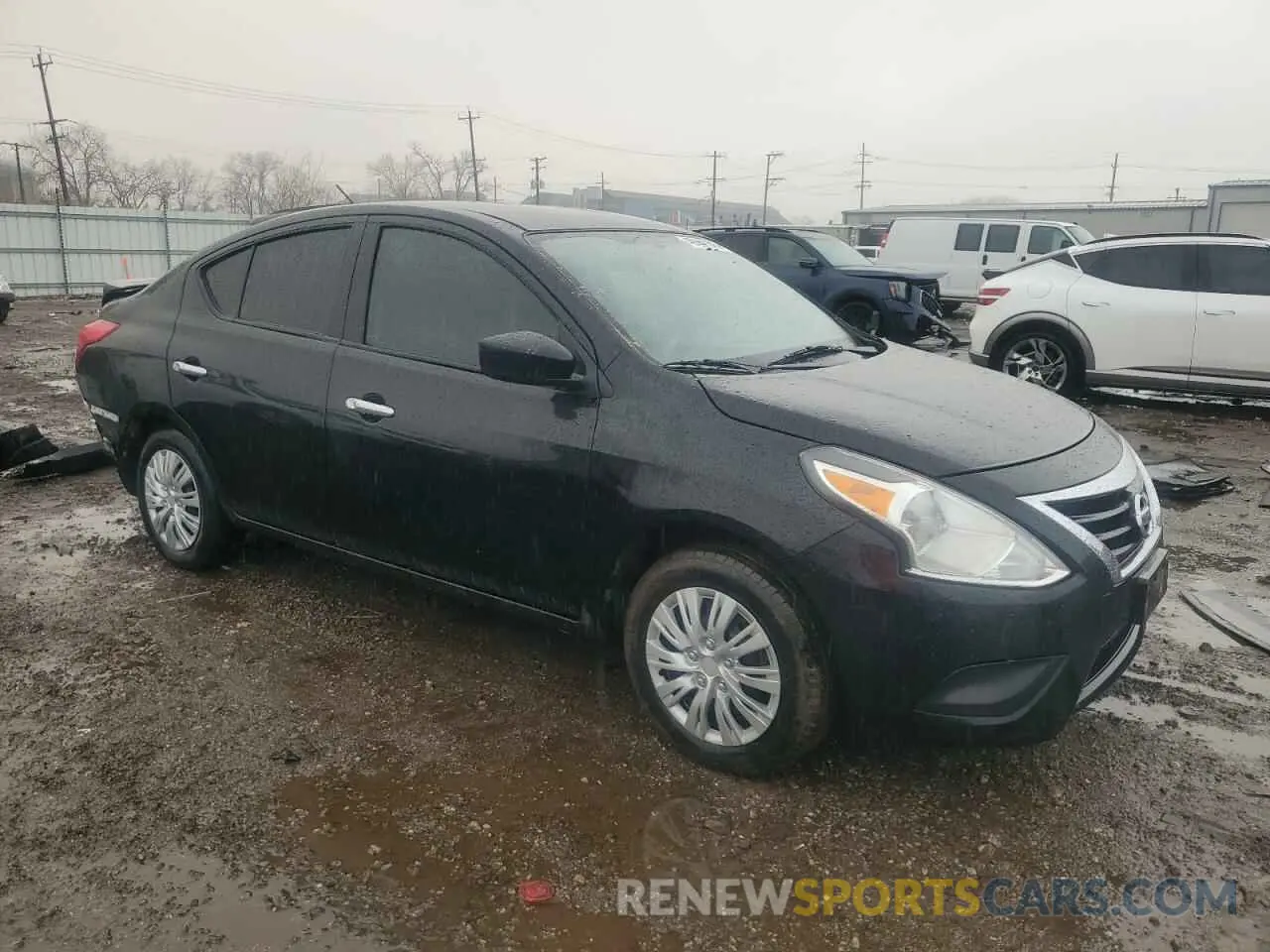4 Photograph of a damaged car 3N1CN7AP7KL850882 NISSAN VERSA 2019