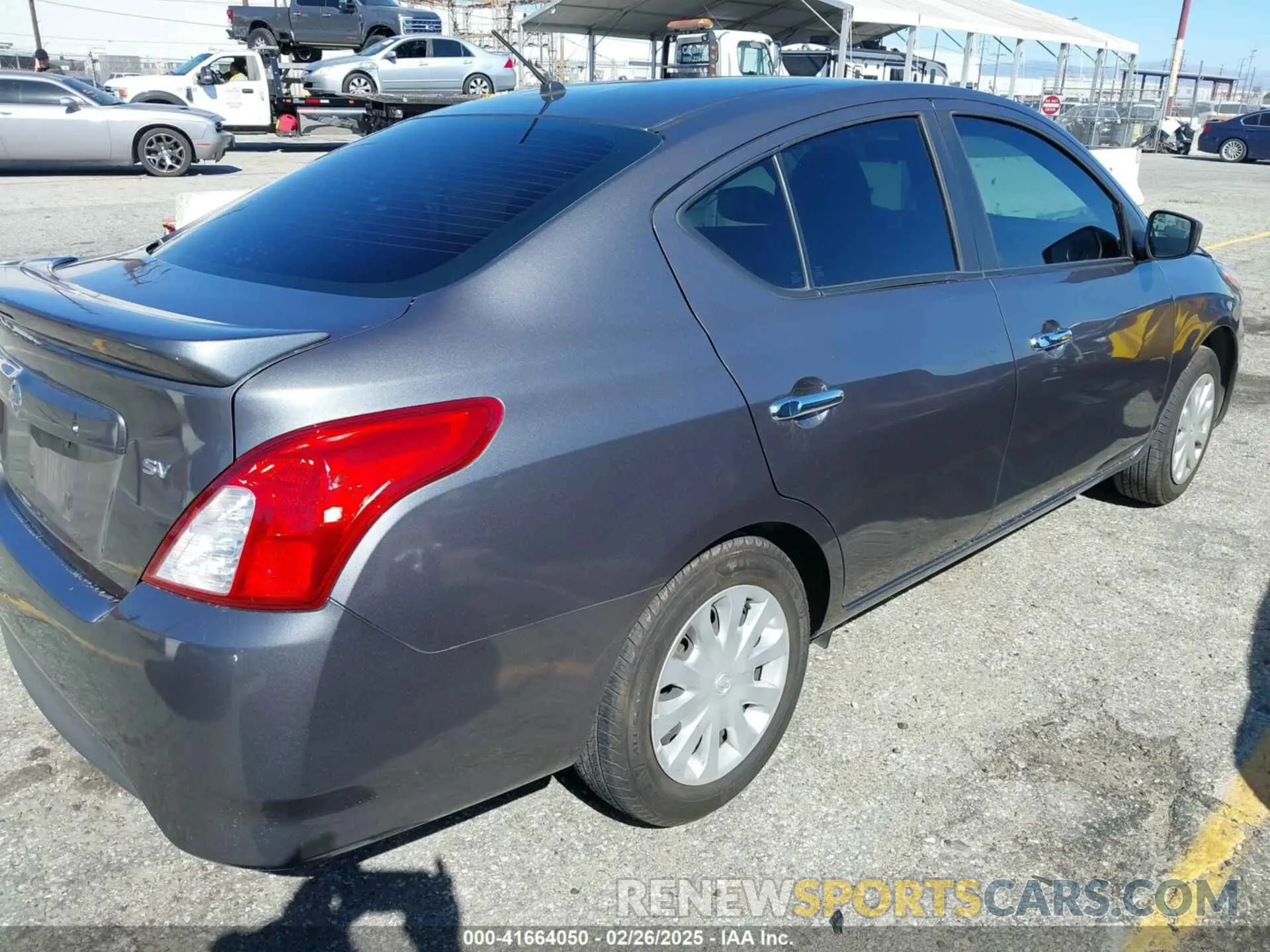 4 Photograph of a damaged car 3N1CN7AP7KL851465 NISSAN VERSA 2019