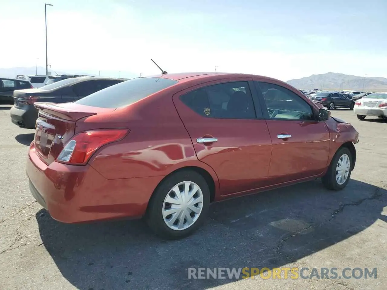 3 Photograph of a damaged car 3N1CN7AP7KL856214 NISSAN VERSA 2019