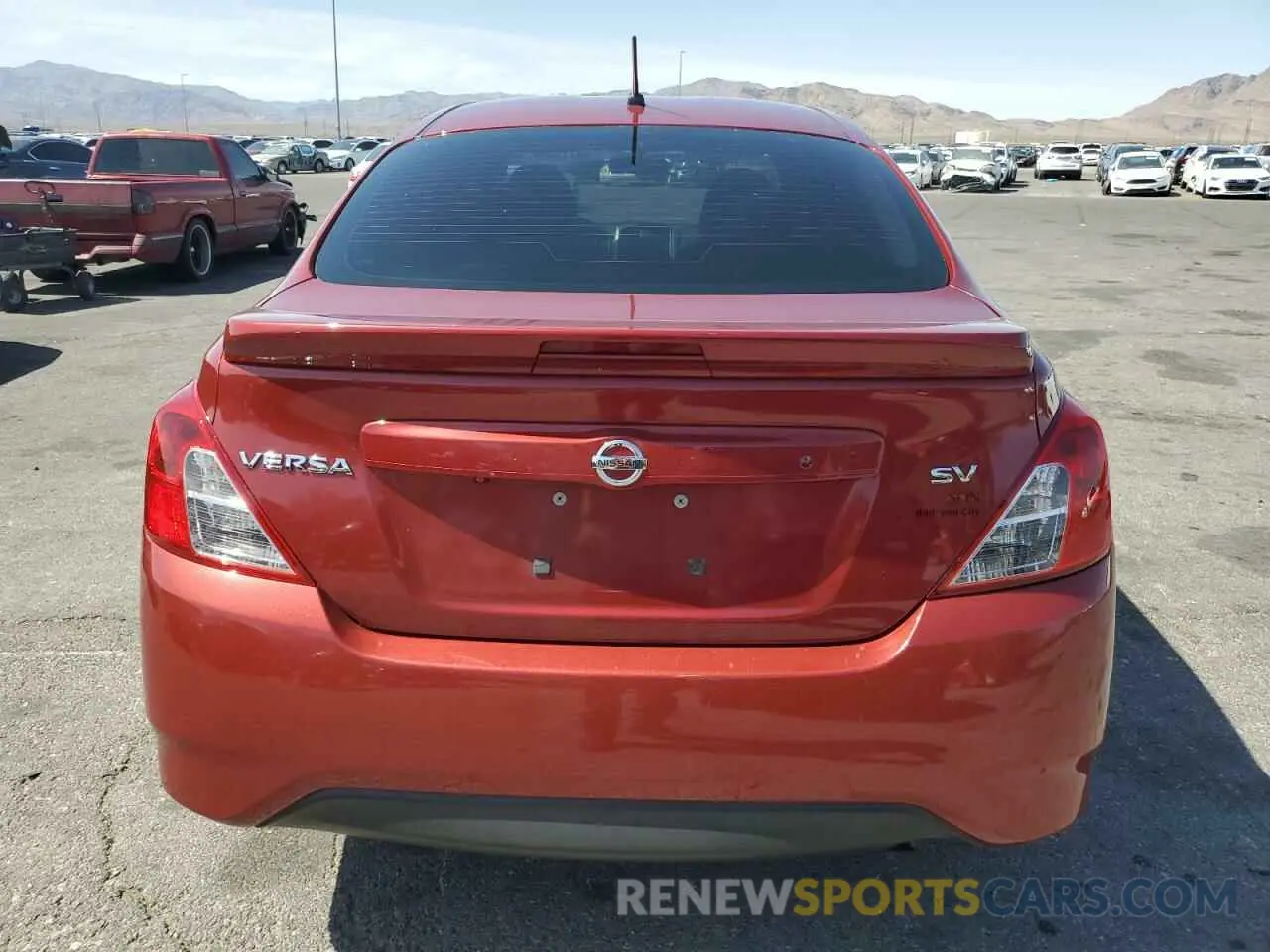 6 Photograph of a damaged car 3N1CN7AP7KL856214 NISSAN VERSA 2019