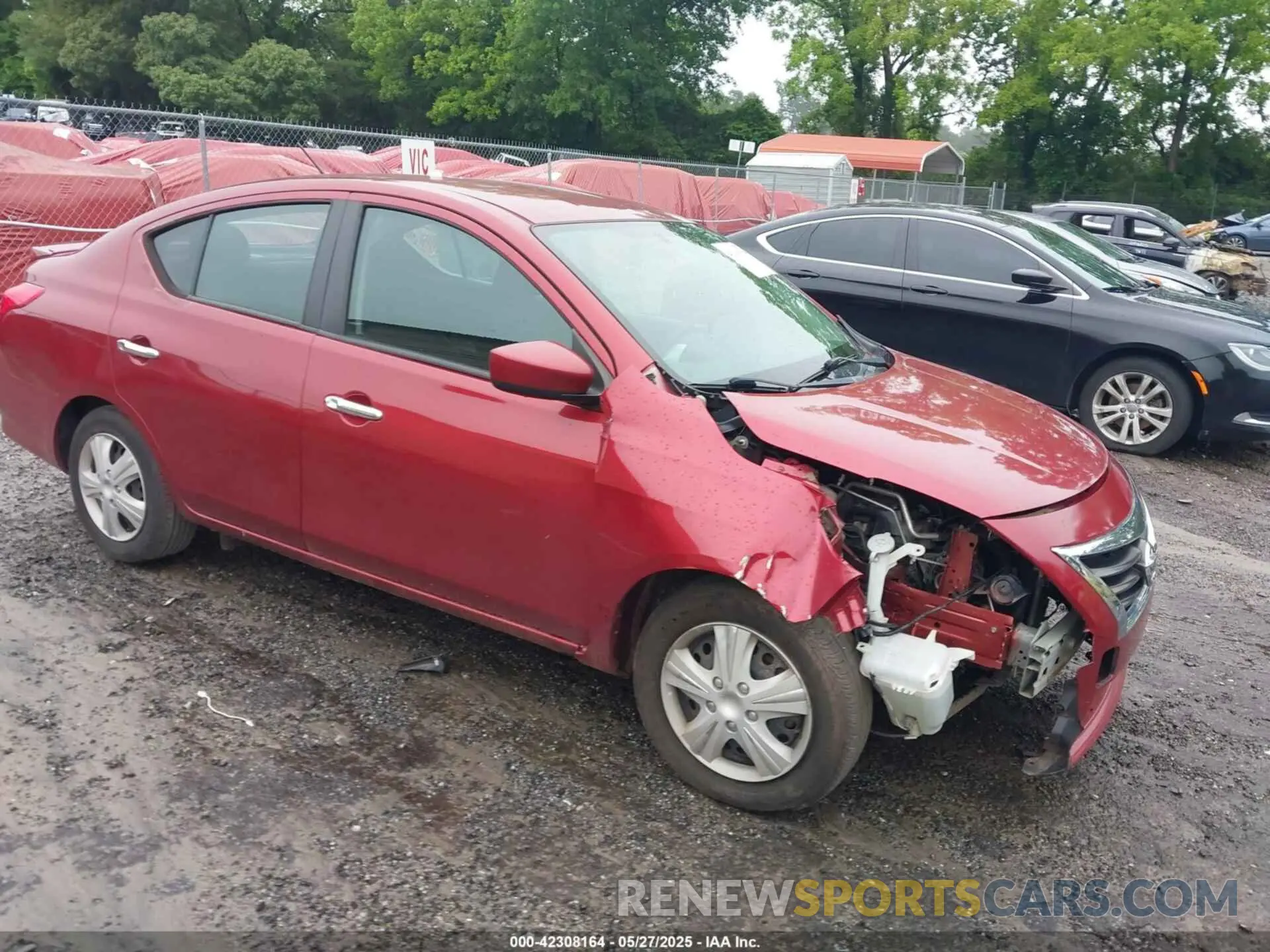 1 Photograph of a damaged car 3N1CN7AP7KL859890 NISSAN VERSA 2019