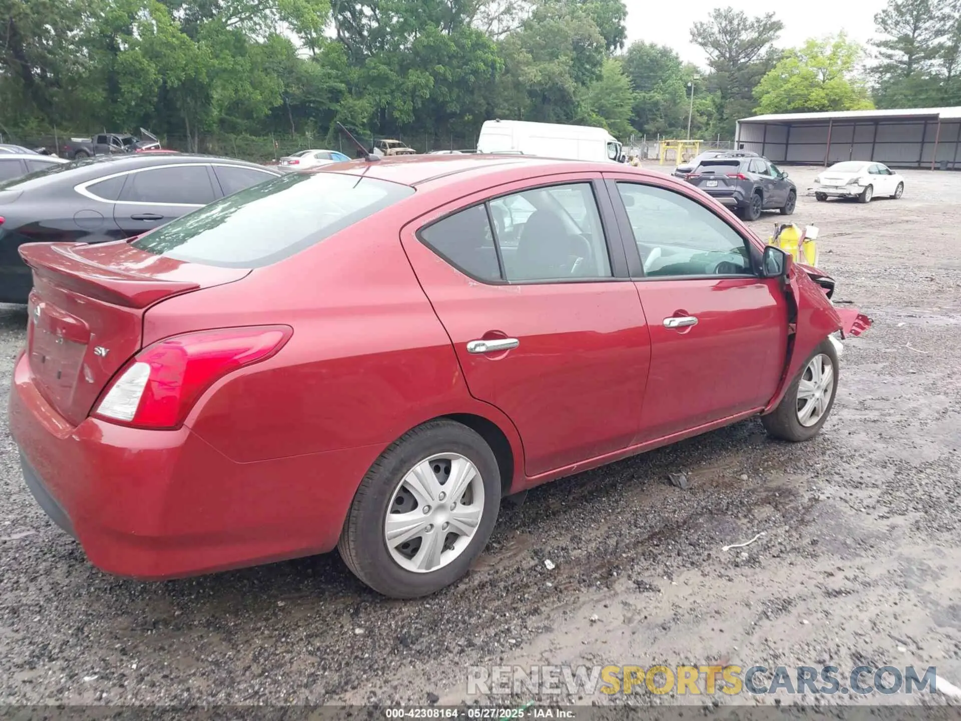 4 Photograph of a damaged car 3N1CN7AP7KL859890 NISSAN VERSA 2019