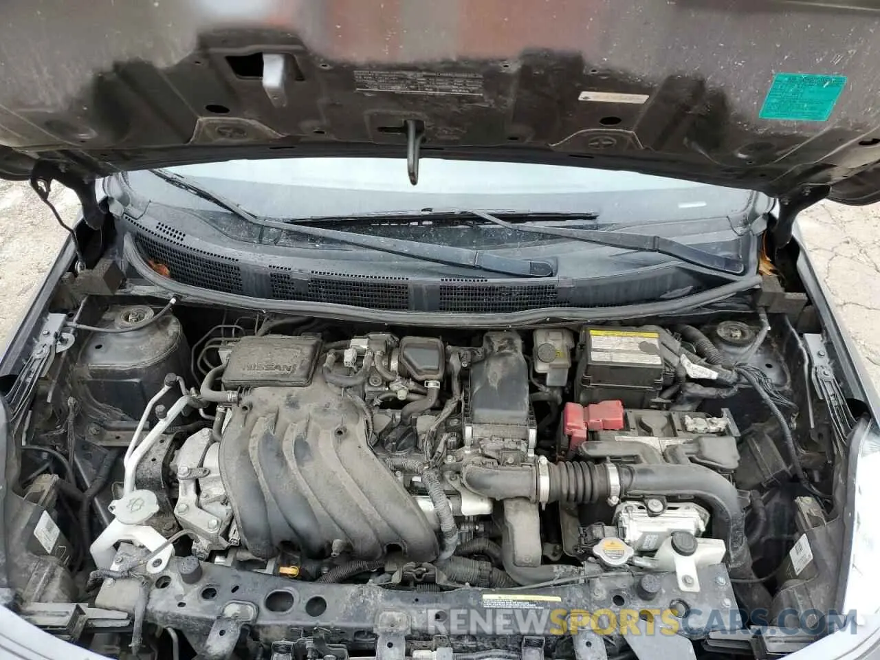 13 Photograph of a damaged car 3N1CN7AP7KL859954 NISSAN VERSA 2019