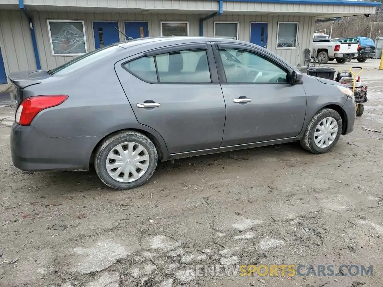 3 Photograph of a damaged car 3N1CN7AP7KL859954 NISSAN VERSA 2019