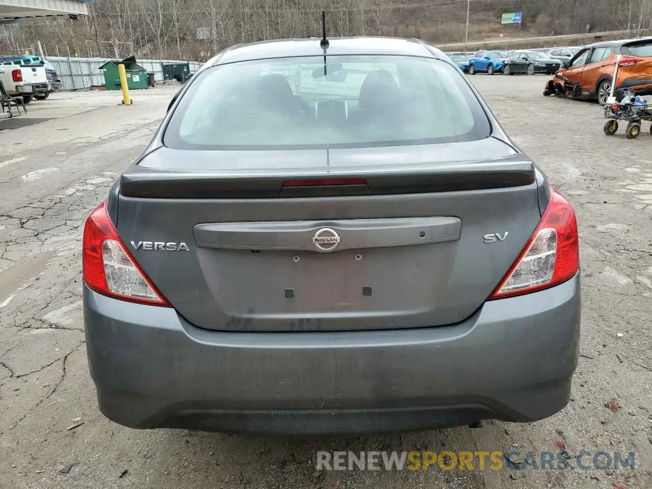 6 Photograph of a damaged car 3N1CN7AP7KL859954 NISSAN VERSA 2019