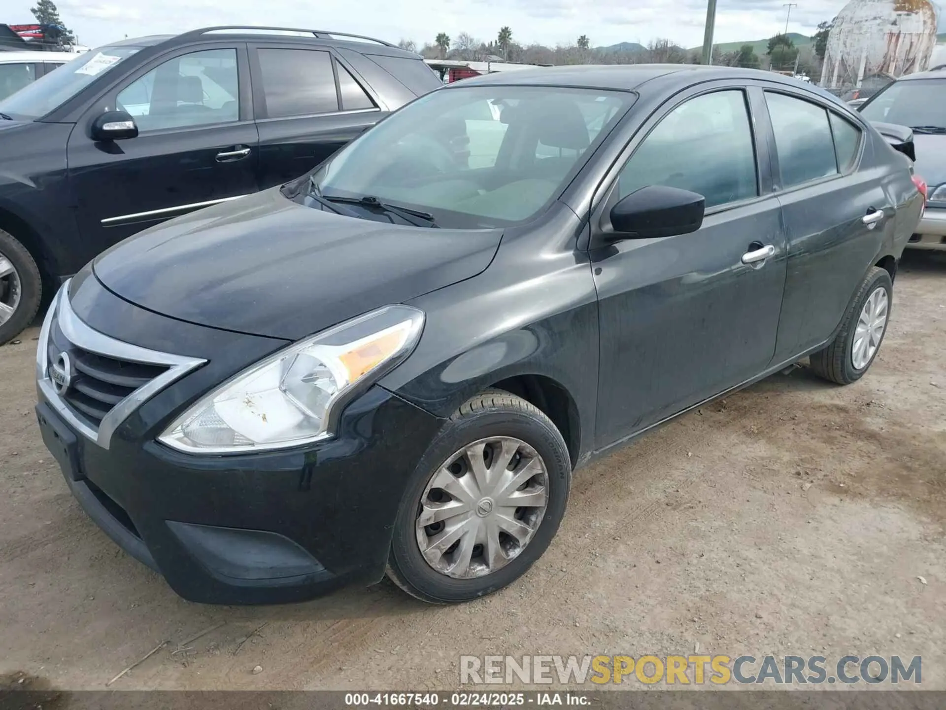 2 Photograph of a damaged car 3N1CN7AP7KL863051 NISSAN VERSA 2019