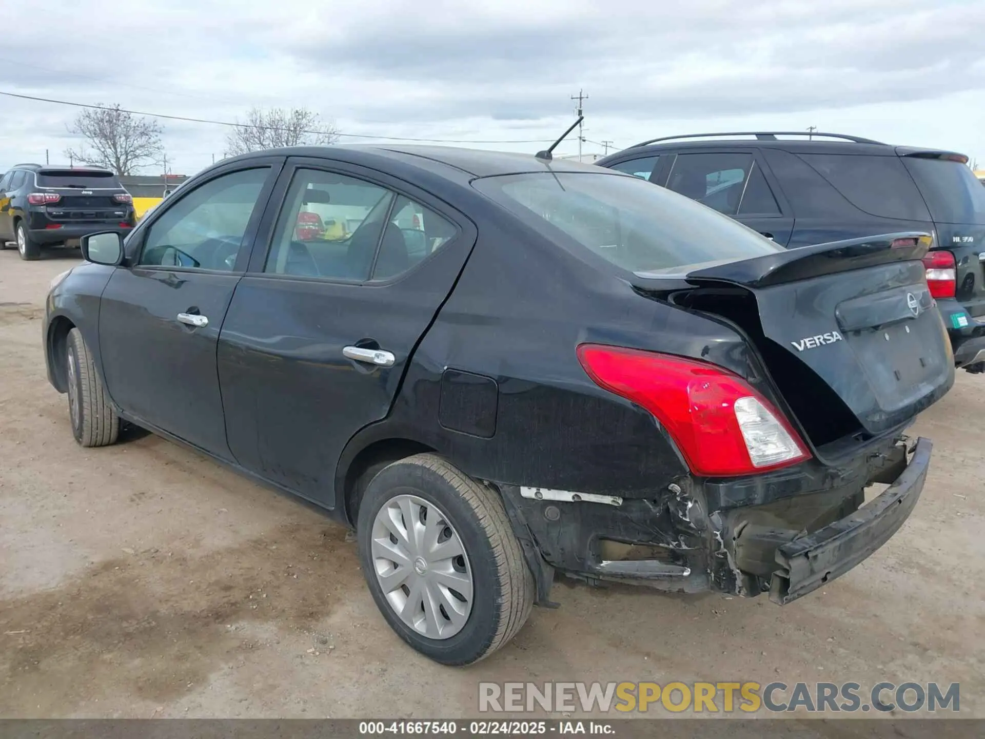 3 Photograph of a damaged car 3N1CN7AP7KL863051 NISSAN VERSA 2019