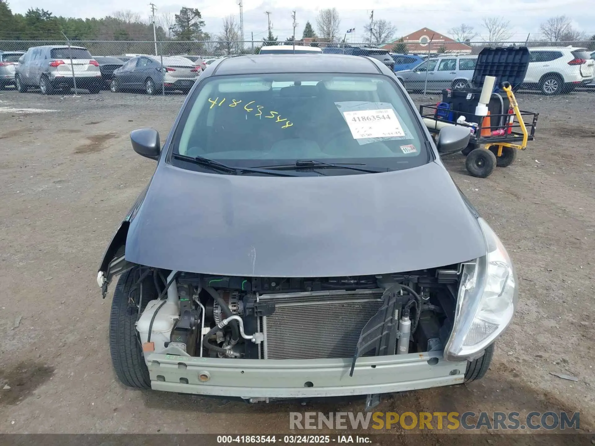 6 Photograph of a damaged car 3N1CN7AP7KL863891 NISSAN VERSA 2019
