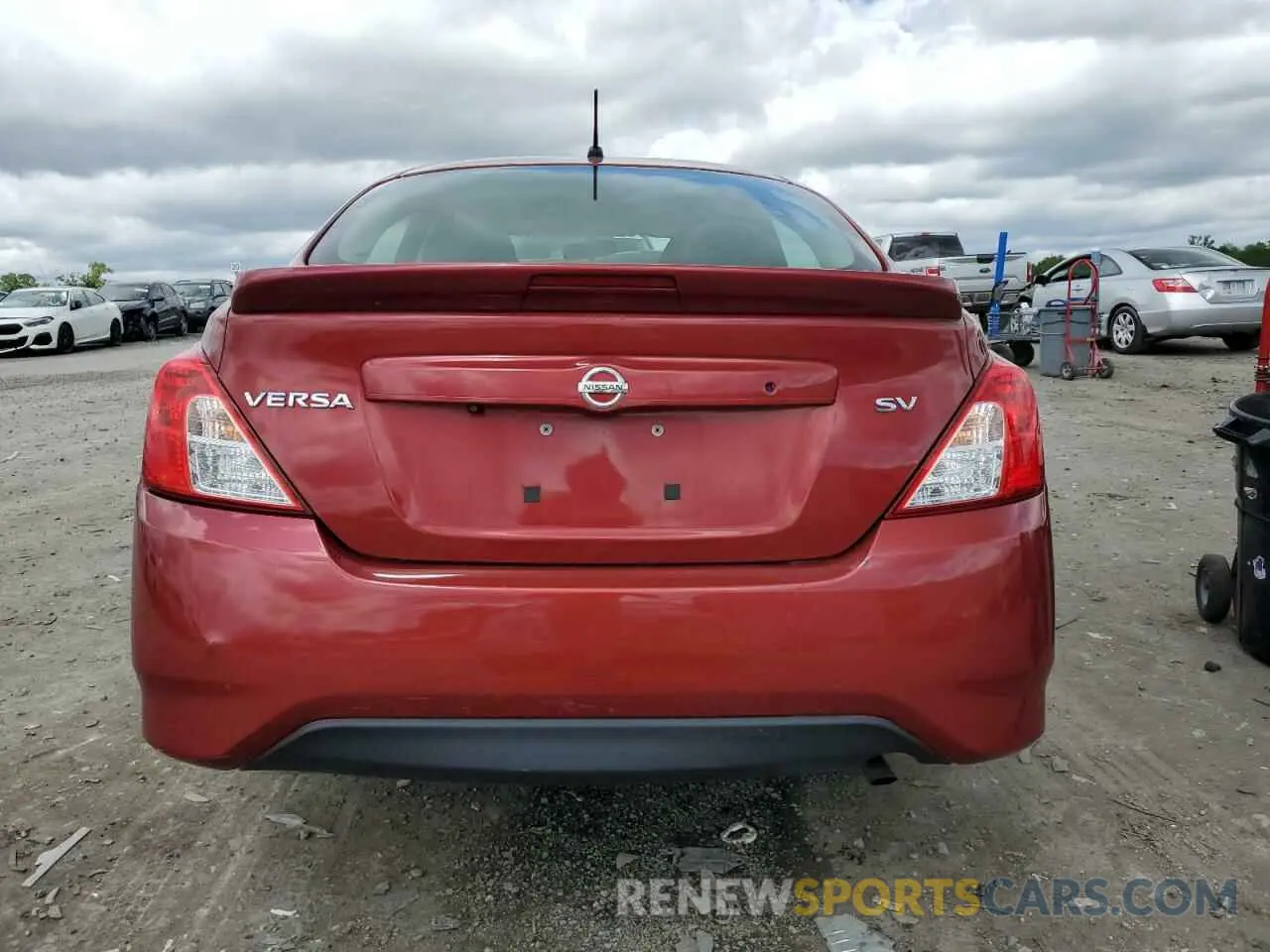 6 Photograph of a damaged car 3N1CN7AP7KL864362 NISSAN VERSA 2019