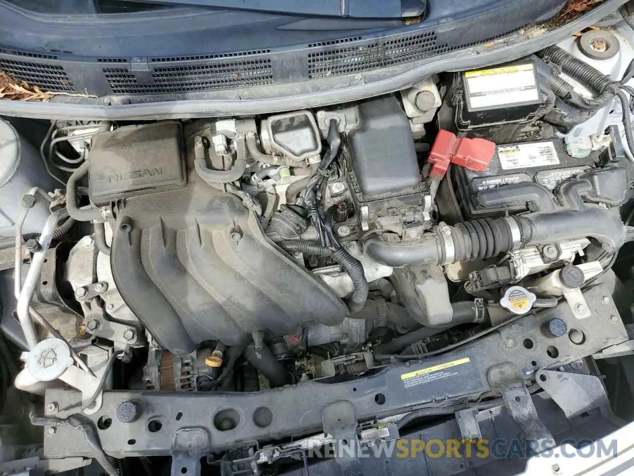 11 Photograph of a damaged car 3N1CN7AP7KL865544 NISSAN VERSA 2019