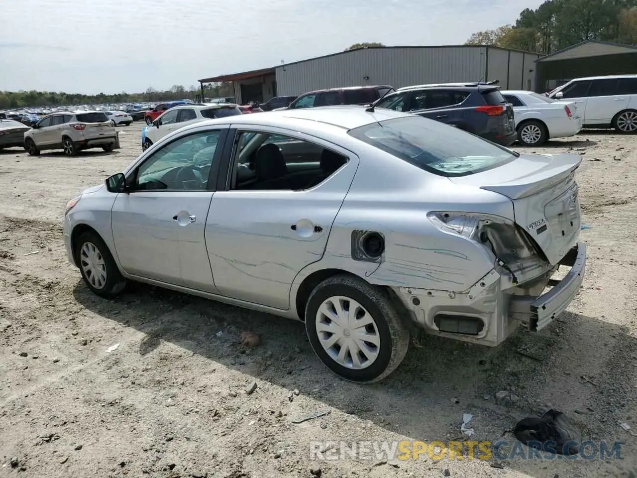 2 Photograph of a damaged car 3N1CN7AP7KL865544 NISSAN VERSA 2019