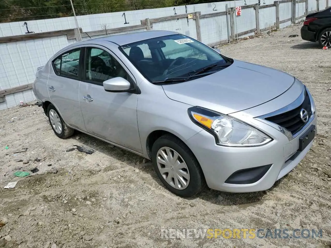 4 Photograph of a damaged car 3N1CN7AP7KL865544 NISSAN VERSA 2019