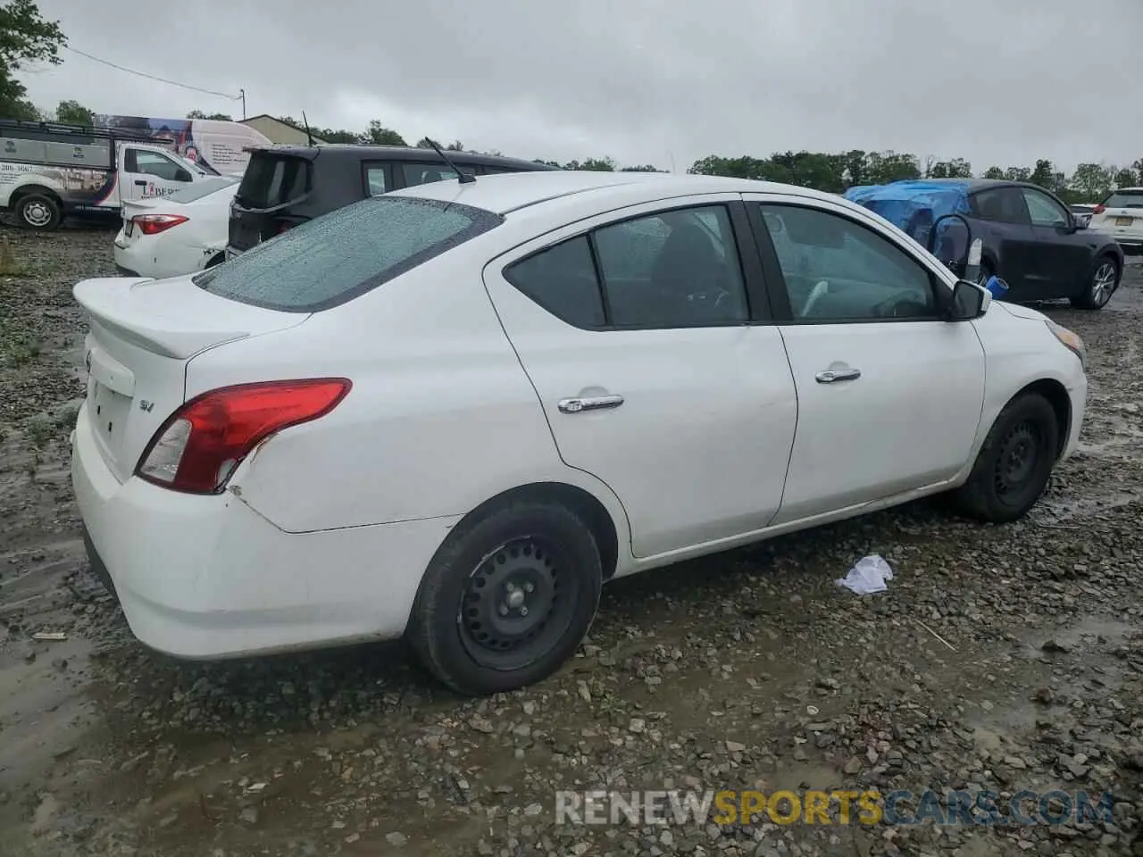 3 Photograph of a damaged car 3N1CN7AP7KL868072 NISSAN VERSA 2019
