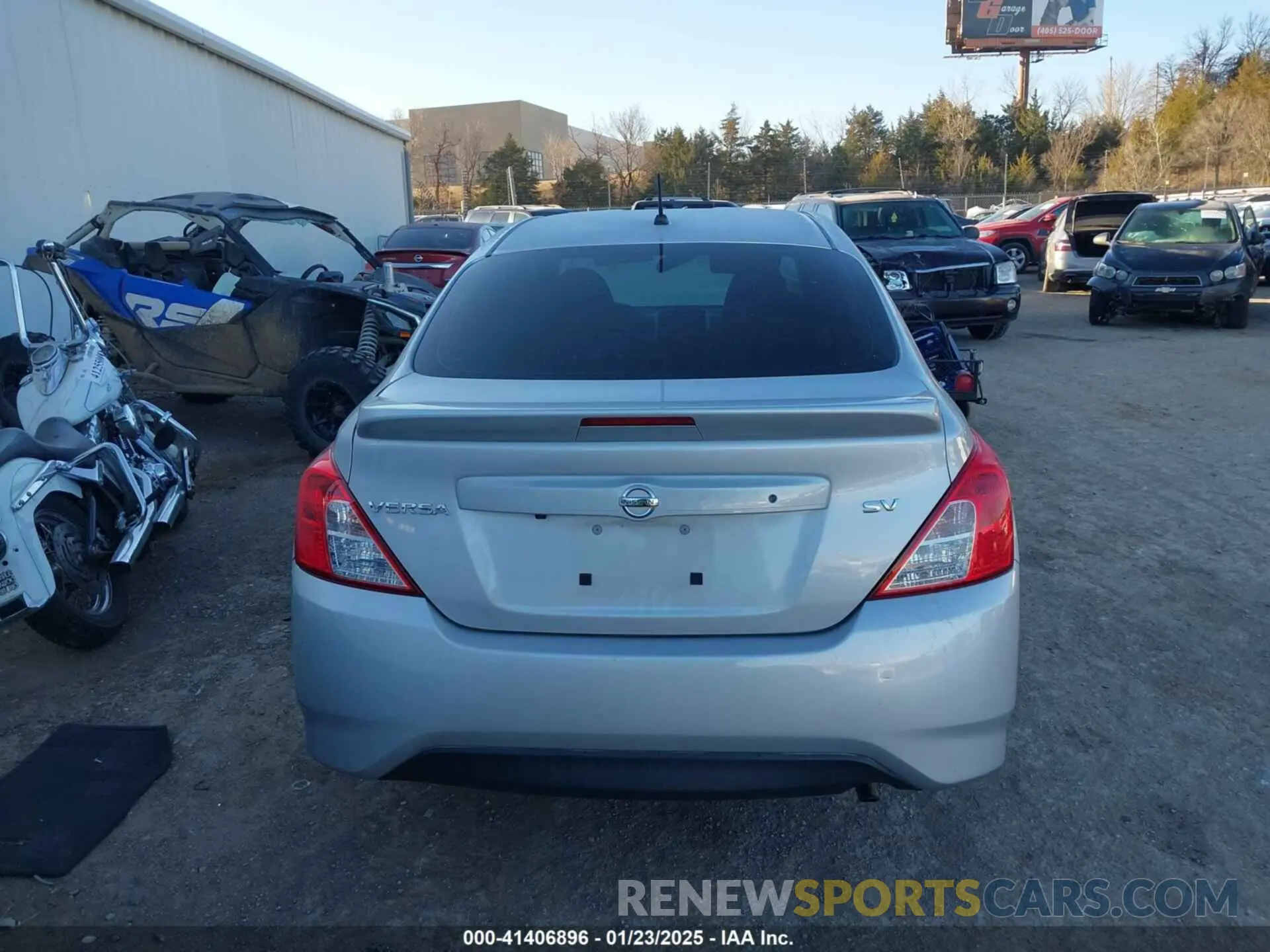 16 Photograph of a damaged car 3N1CN7AP7KL875152 NISSAN VERSA 2019