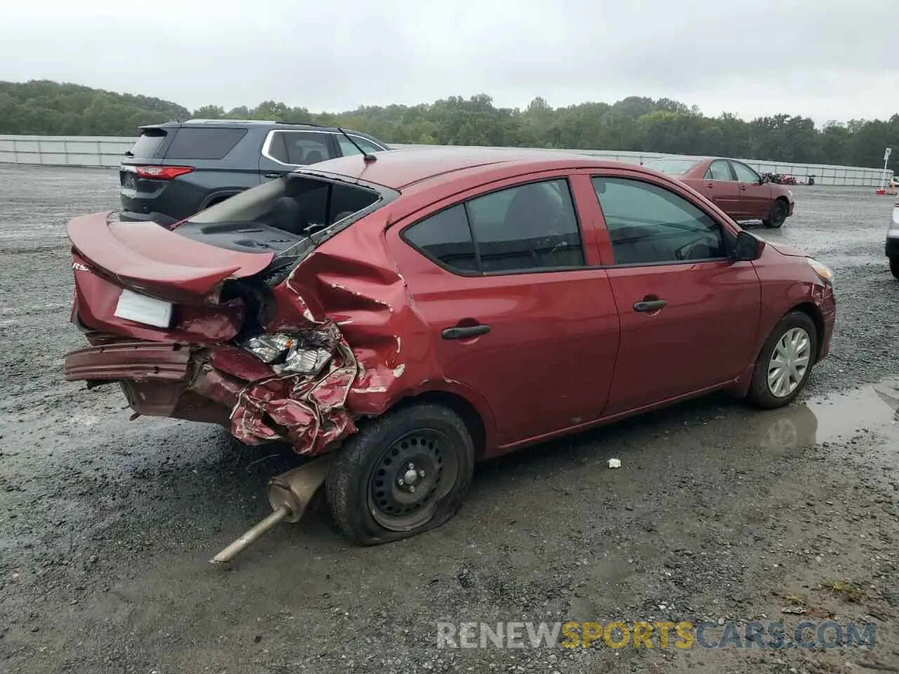 3 Photograph of a damaged car 3N1CN7AP7KL875796 NISSAN VERSA 2019