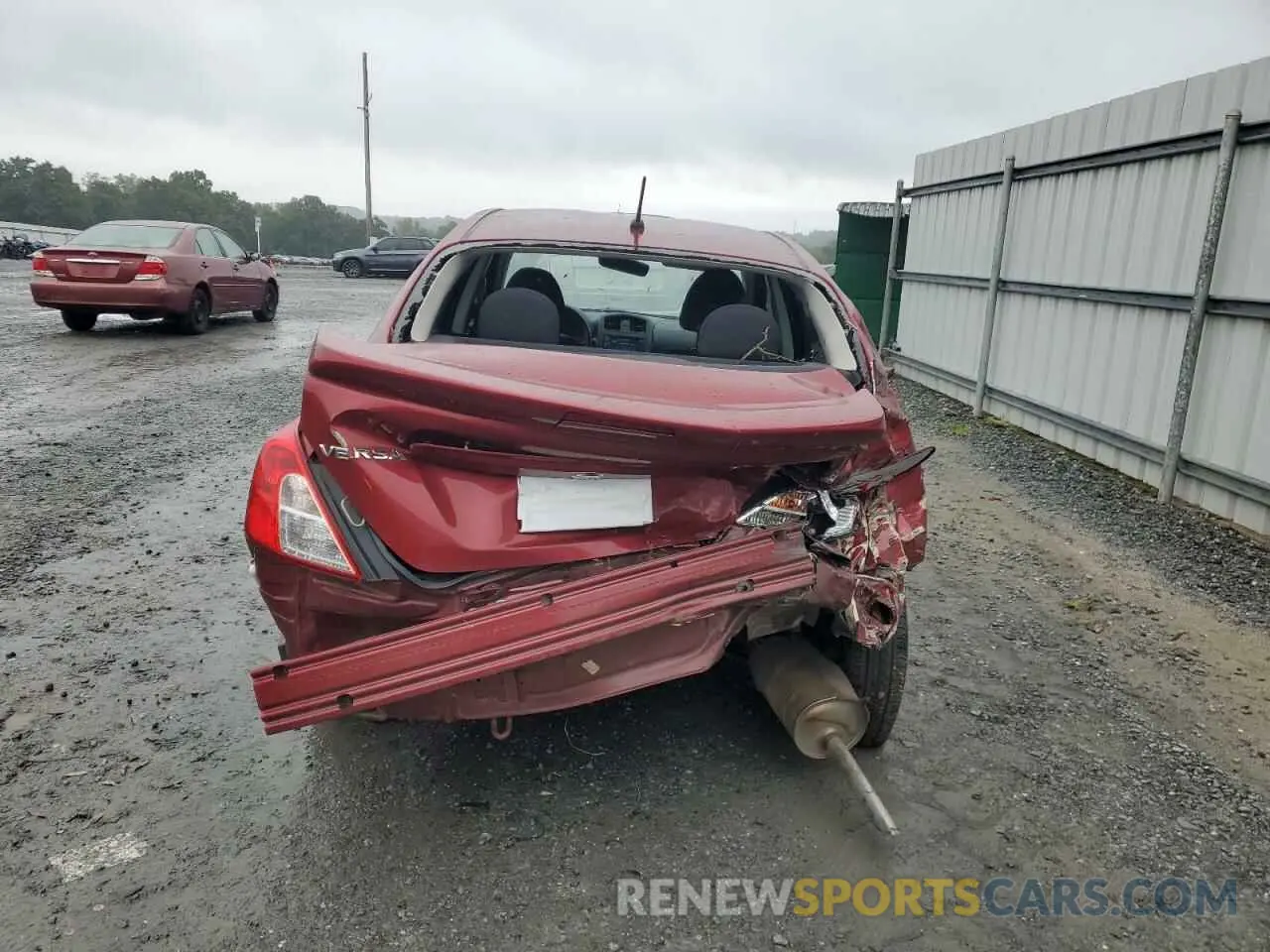 6 Photograph of a damaged car 3N1CN7AP7KL875796 NISSAN VERSA 2019