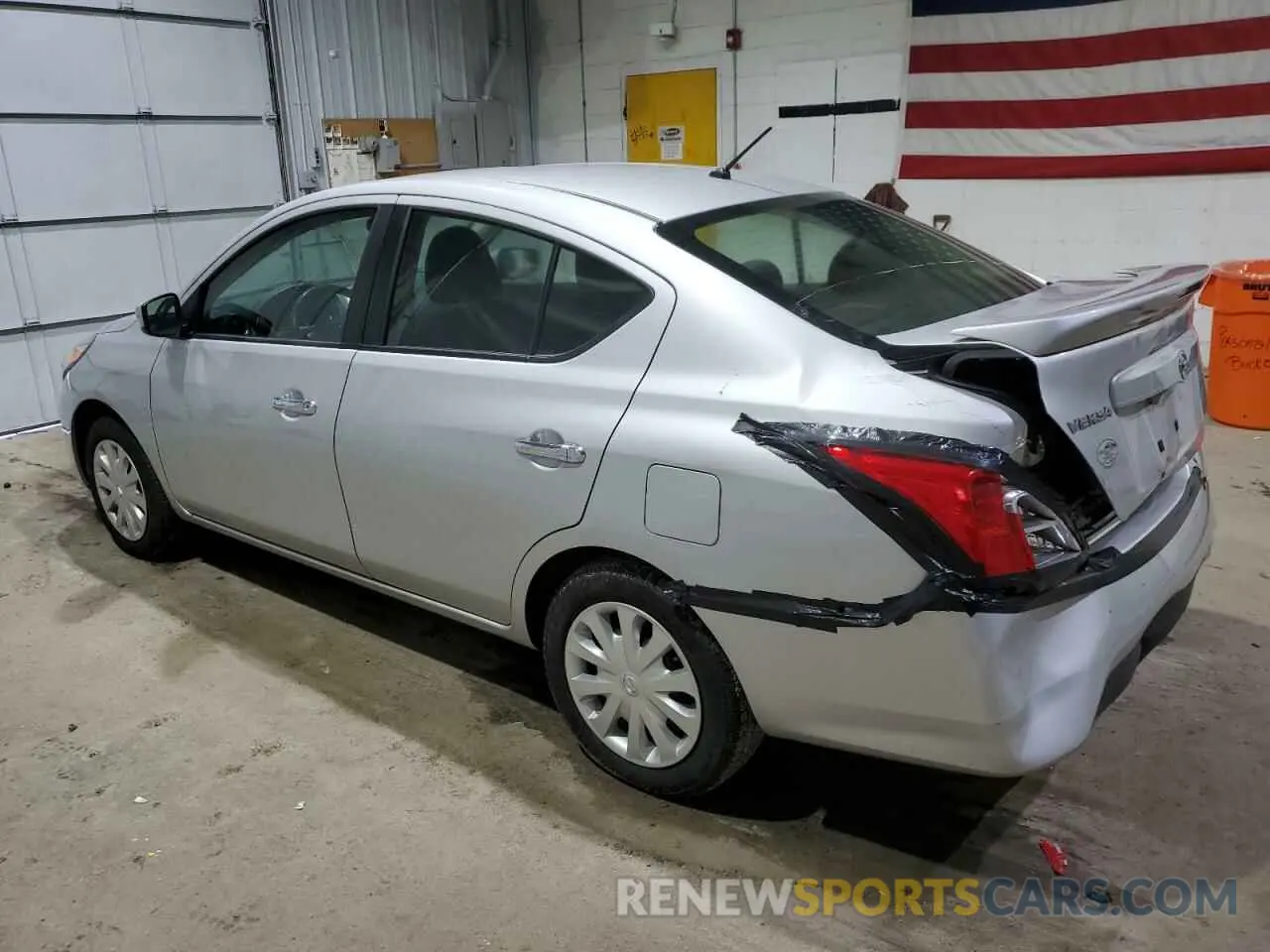2 Photograph of a damaged car 3N1CN7AP7KL875992 NISSAN VERSA 2019