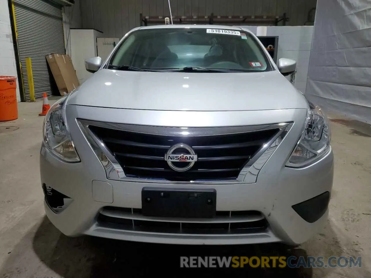 5 Photograph of a damaged car 3N1CN7AP7KL875992 NISSAN VERSA 2019