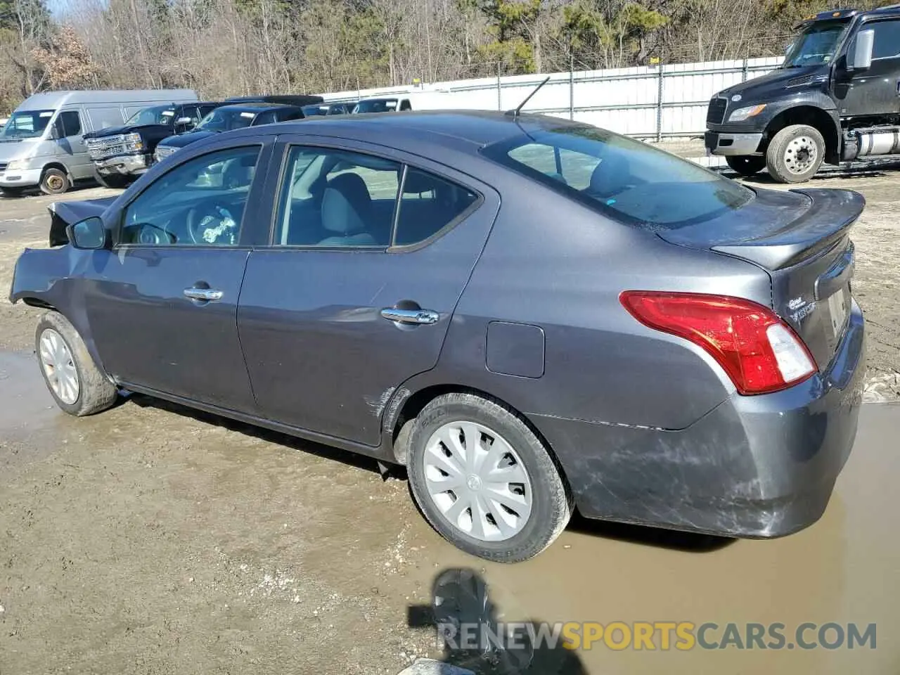 3 Photograph of a damaged car 3N1CN7AP7KL877354 NISSAN VERSA 2019