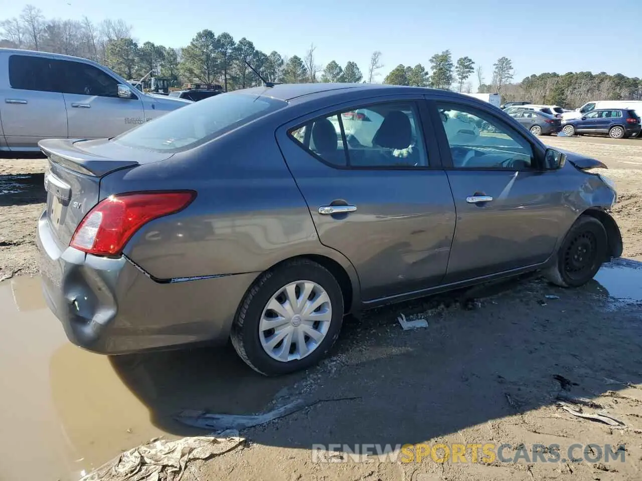 4 Photograph of a damaged car 3N1CN7AP7KL877354 NISSAN VERSA 2019