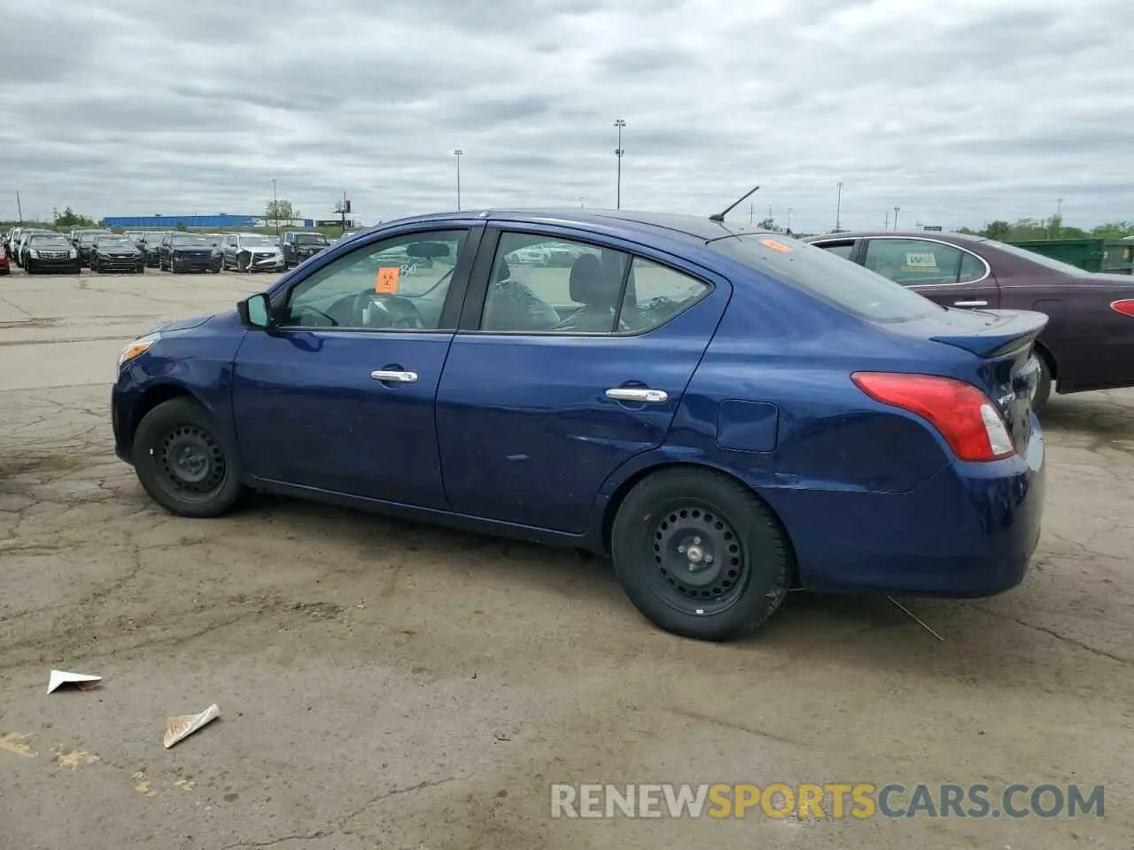 2 Photograph of a damaged car 3N1CN7AP7KL878228 NISSAN VERSA 2019