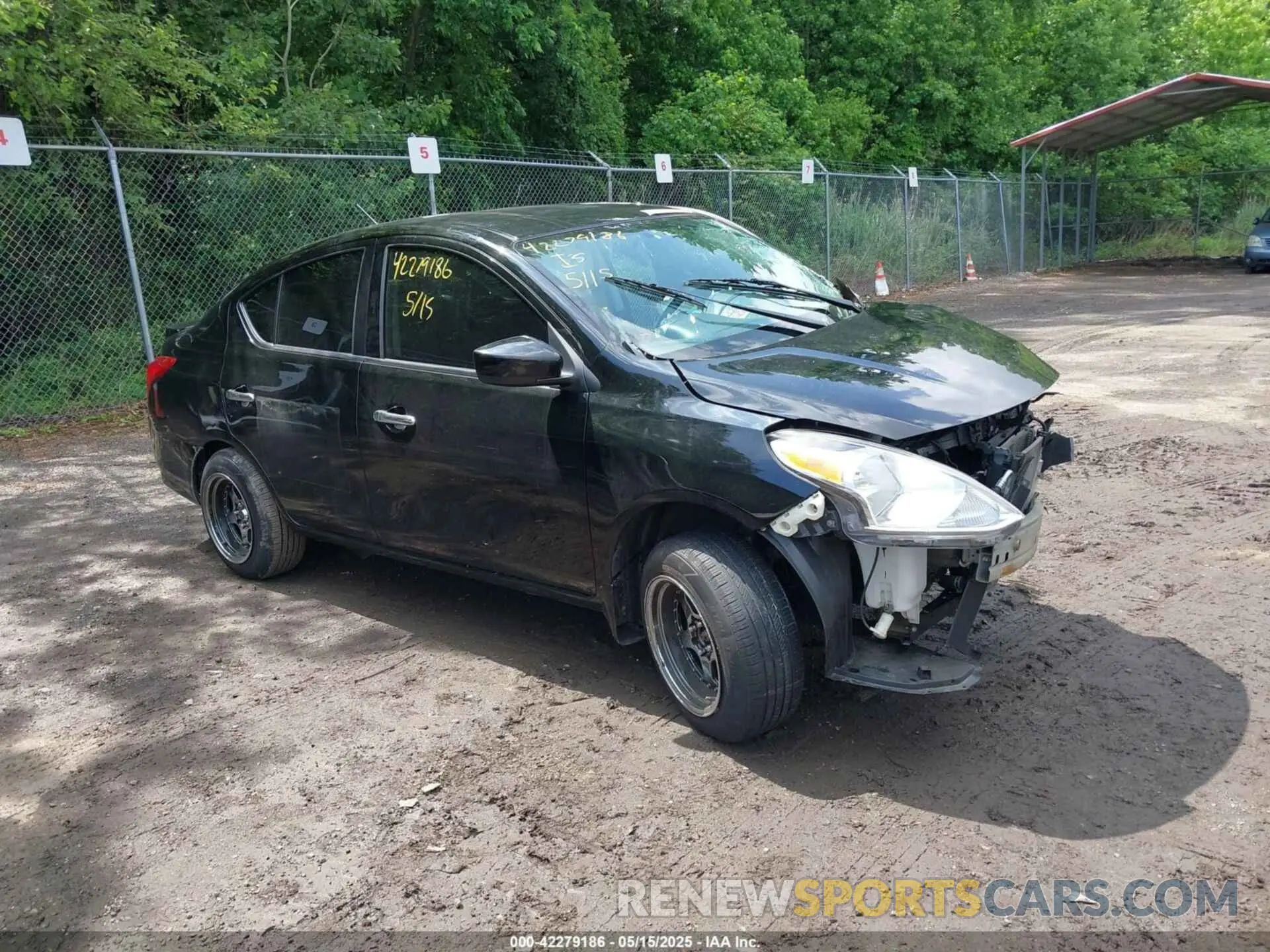 1 Photograph of a damaged car 3N1CN7AP7KL879749 NISSAN VERSA 2019