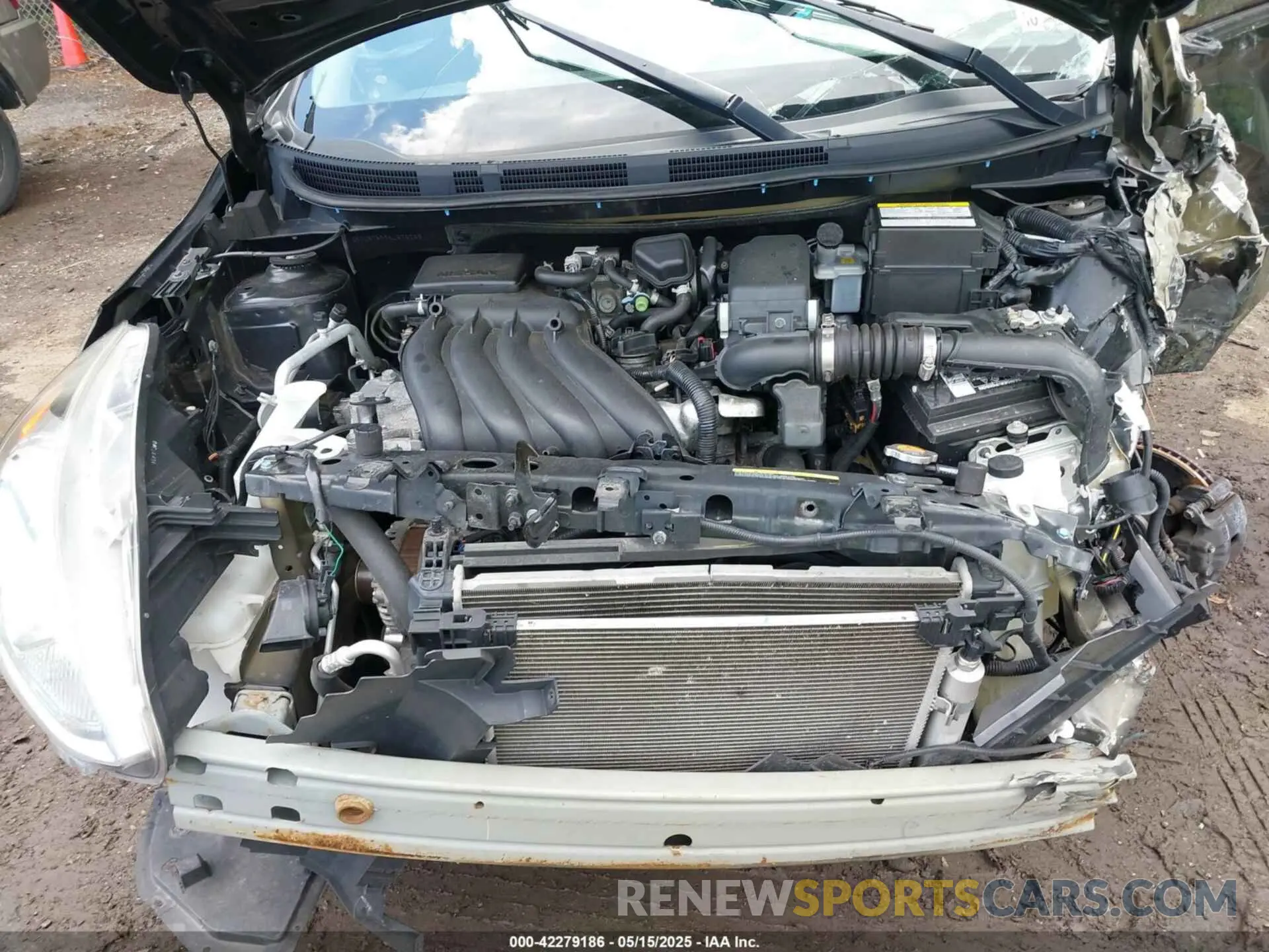 10 Photograph of a damaged car 3N1CN7AP7KL879749 NISSAN VERSA 2019