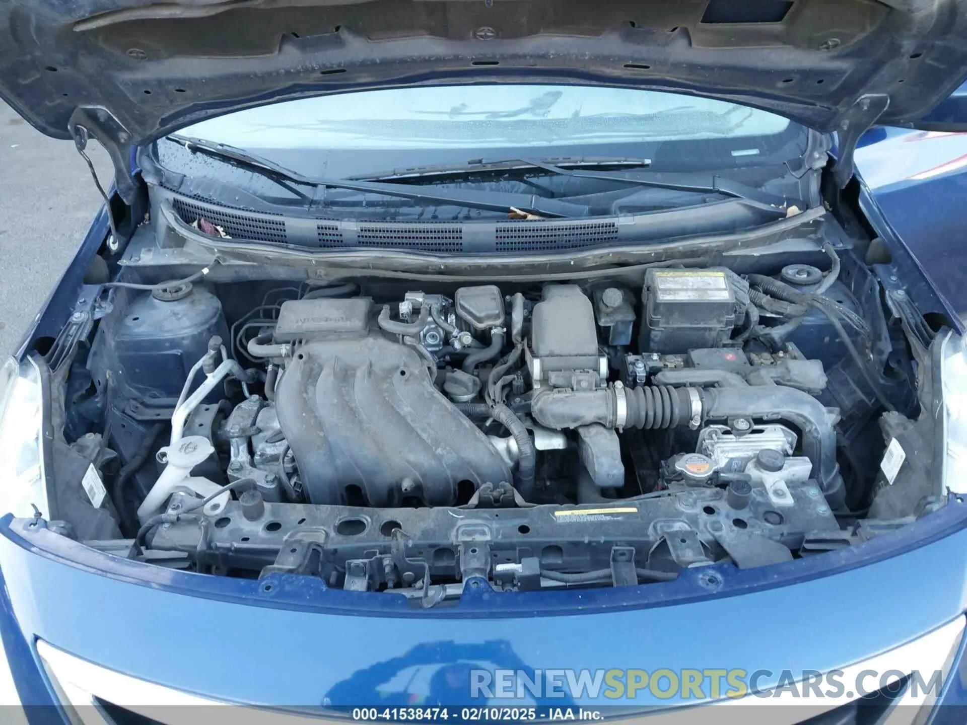 10 Photograph of a damaged car 3N1CN7AP8KL807538 NISSAN VERSA 2019