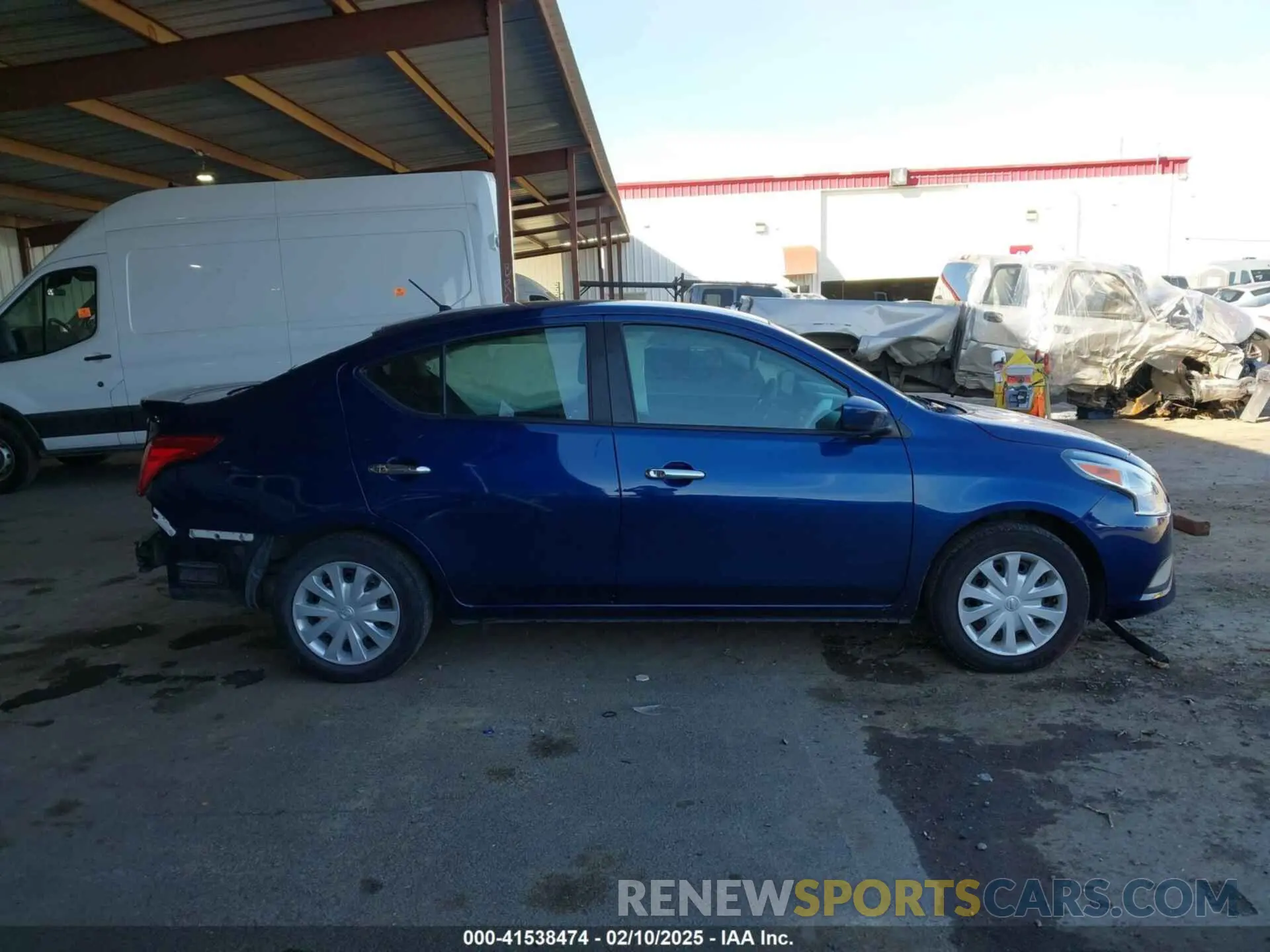 14 Photograph of a damaged car 3N1CN7AP8KL807538 NISSAN VERSA 2019
