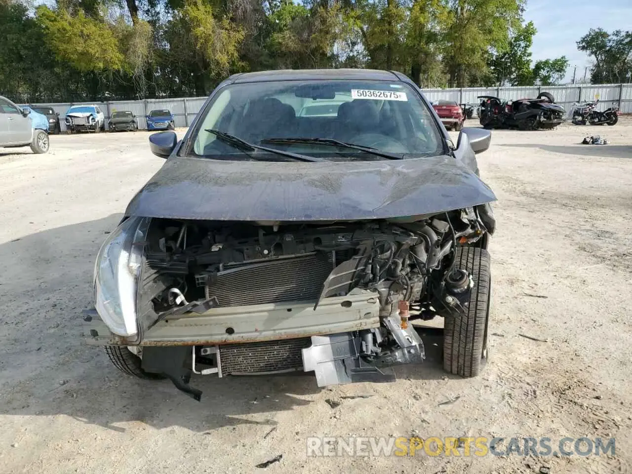 5 Photograph of a damaged car 3N1CN7AP8KL816658 NISSAN VERSA 2019