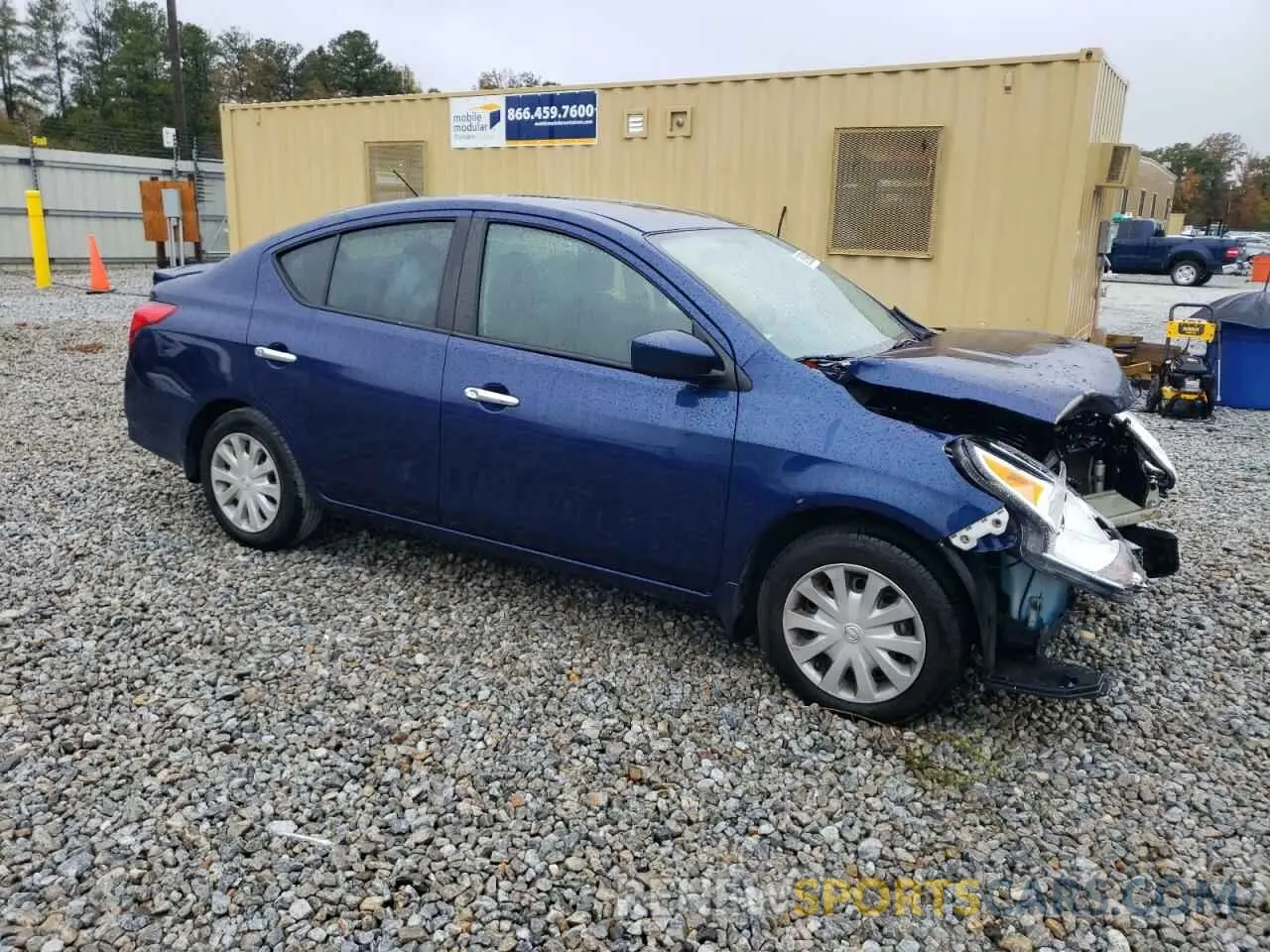 4 Photograph of a damaged car 3N1CN7AP8KL819396 NISSAN VERSA 2019