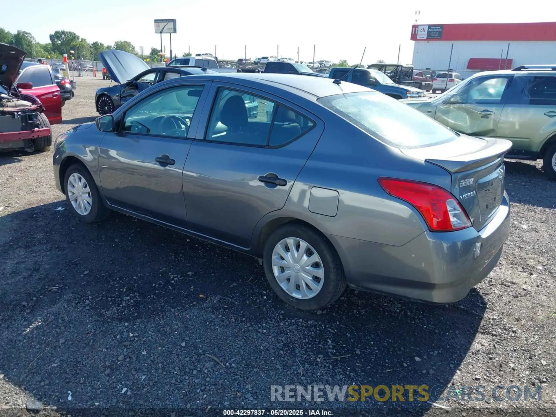 3 Photograph of a damaged car 3N1CN7AP8KL820631 NISSAN VERSA 2019